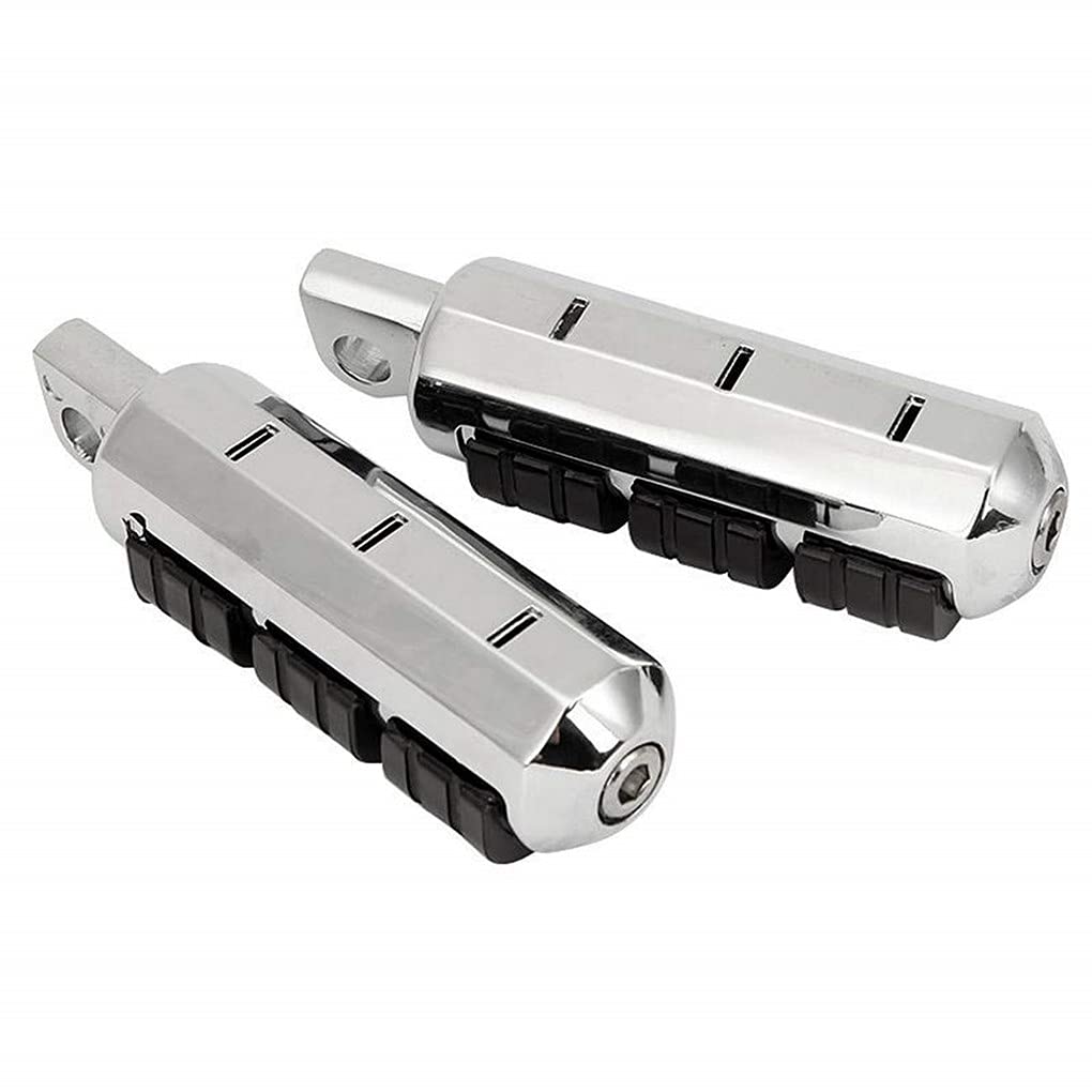 Foot Pegs Anti Vibration Footpegs Male Mount Pegs Fit For Harley Davidson Sportster Honda Yamaha Suzuki Kawasaki