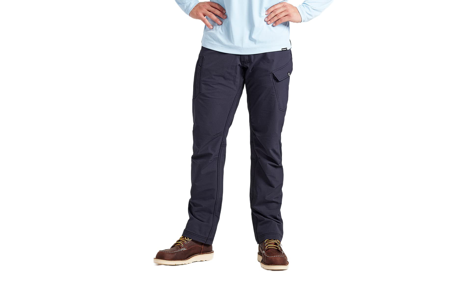 Truewerk Mens Work Pants - T2 Werkpant Technical Workwear, 40W X 34L Navy