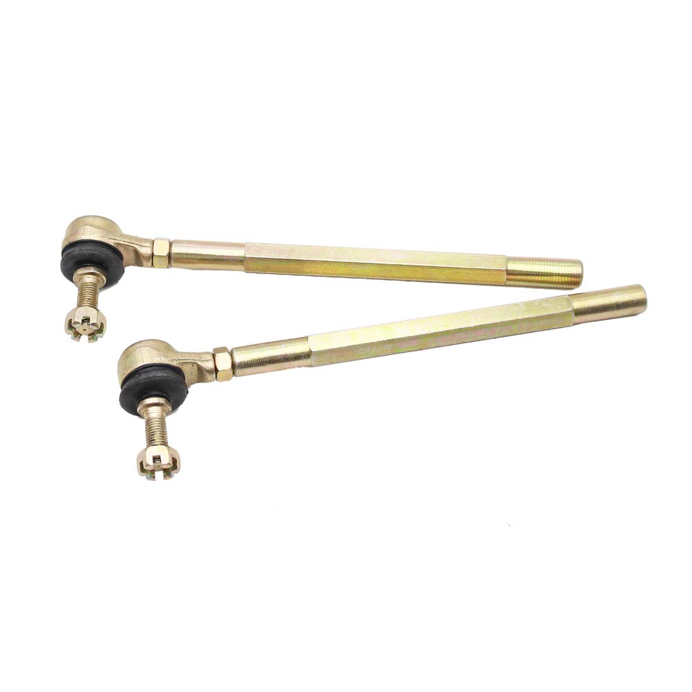 Pro Bat 435 Mm /17.1'' Go Kart Steering Gear Rack Pinion 390 Mm/15.4'' Adjustable Rack Shaft Tie Rod Kit Fit For 110Cc 125Cc 140Cc 150Cc Go Kart Cart Golf Buggy Utv