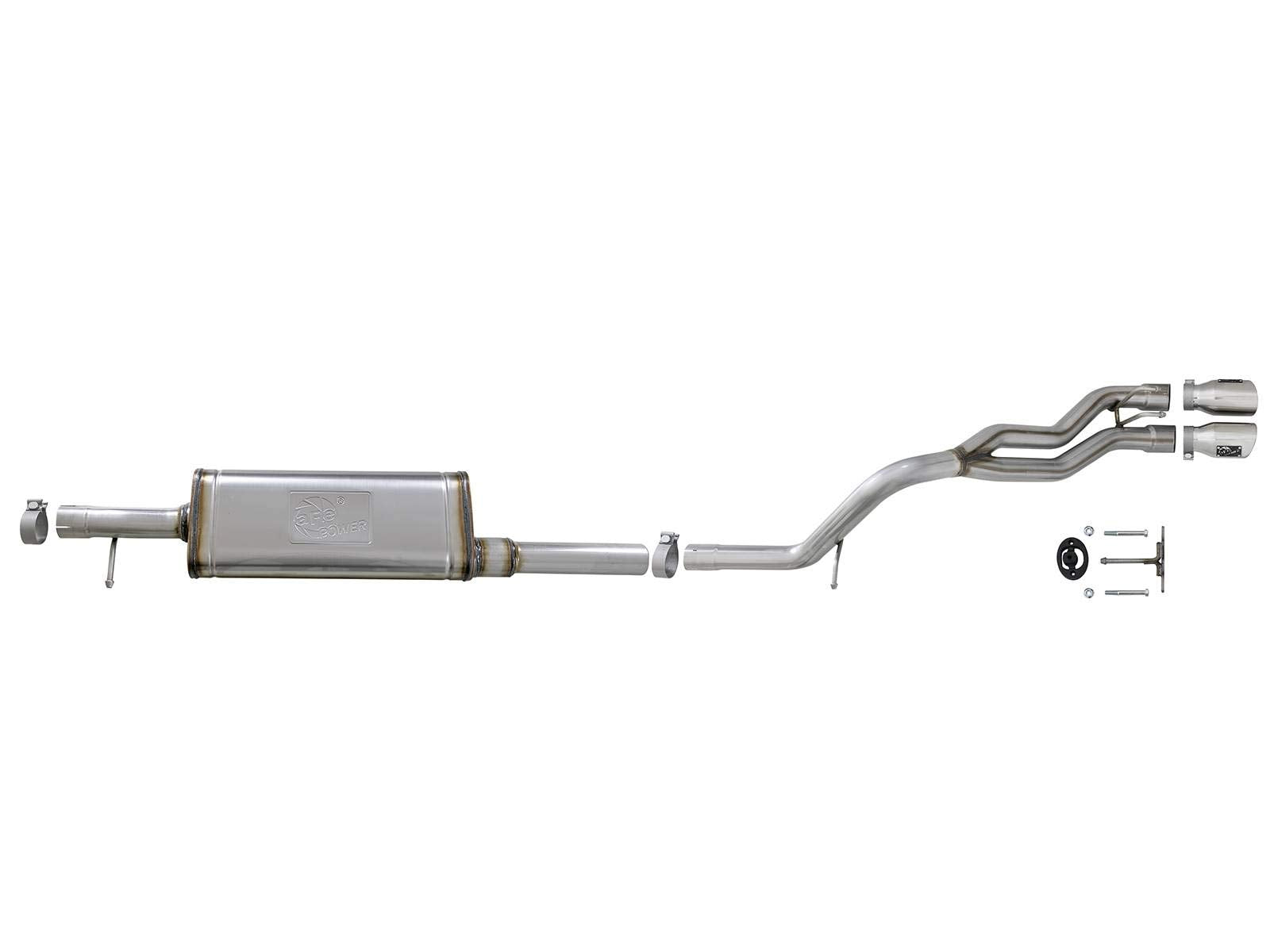 Afe Power 49-48054-P Rebel Series Performance Cat-Back Exhaust System