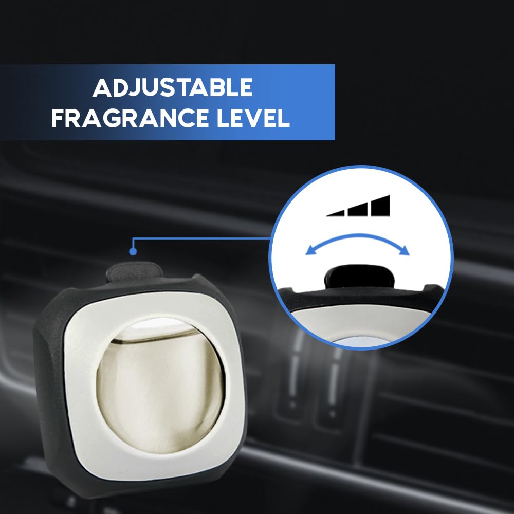 Air Jungles Rest Island Scent Car Air Freshener Clip, 6 Vent Clips, 4Ml Each, Long Lasting Air Freshener, Up To 180 Days Car Ref