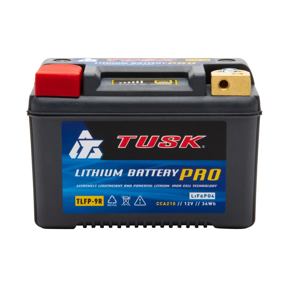 Tusk Lithium Pro Battery Tlfp-9R For Kawasaki Ninja Zx-6R 1998-2022