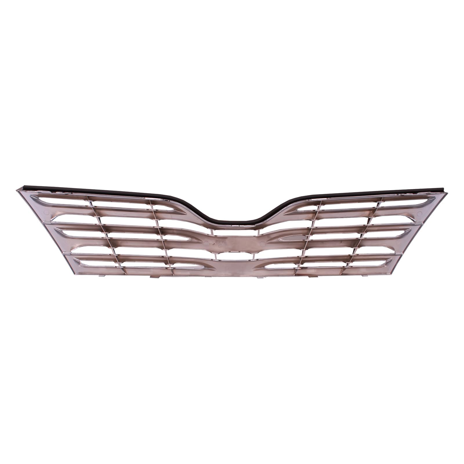 TYG (CAPA QUALITY) Chrome Front Grille Compatible with 2009-2012 Toyota Venza, ABS OEM Replacement Bumper Grill for TO1200321 53