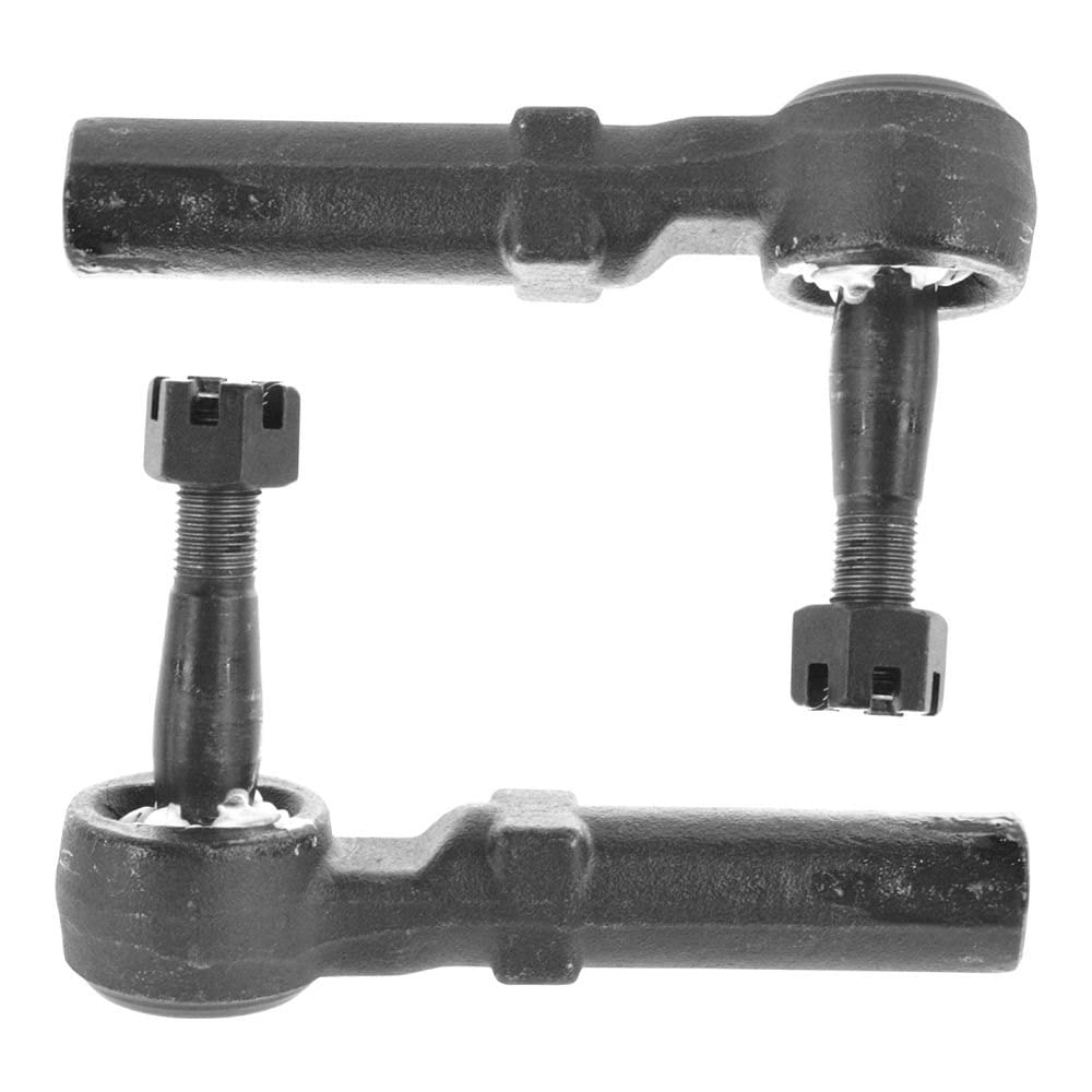 TRQ Front Outer Tie Rod Set Driver & Passenger Side Outer Compatible with 1996-2000 Chrysler Town & Country 2000 Voyager Dodge C