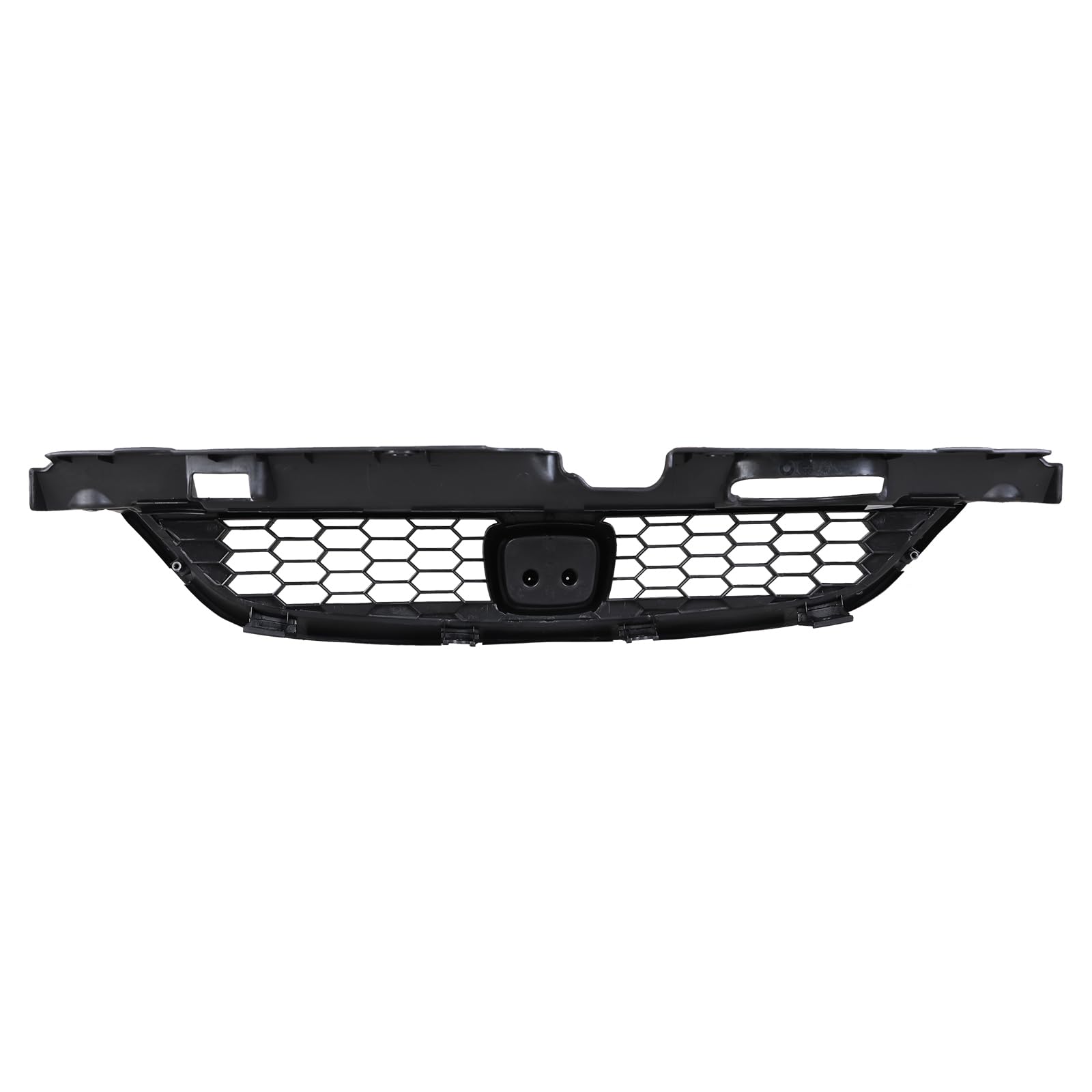TYG (CAPA QUALITY) Front Grille Compatible with 2004-2005 Honda Civic, PP OEM Replacement Bumper Grill for HO1200165 71121/2-S5P