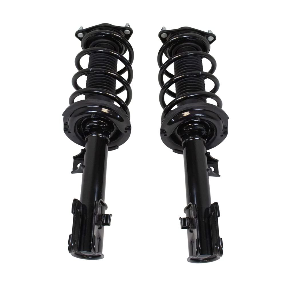Trq Front Strut & Coil Spring Assembly Set Driver & Passenger Sides Compatible With 13-18 Hyundai Santa Fe 13-14 Santa Fe Sport