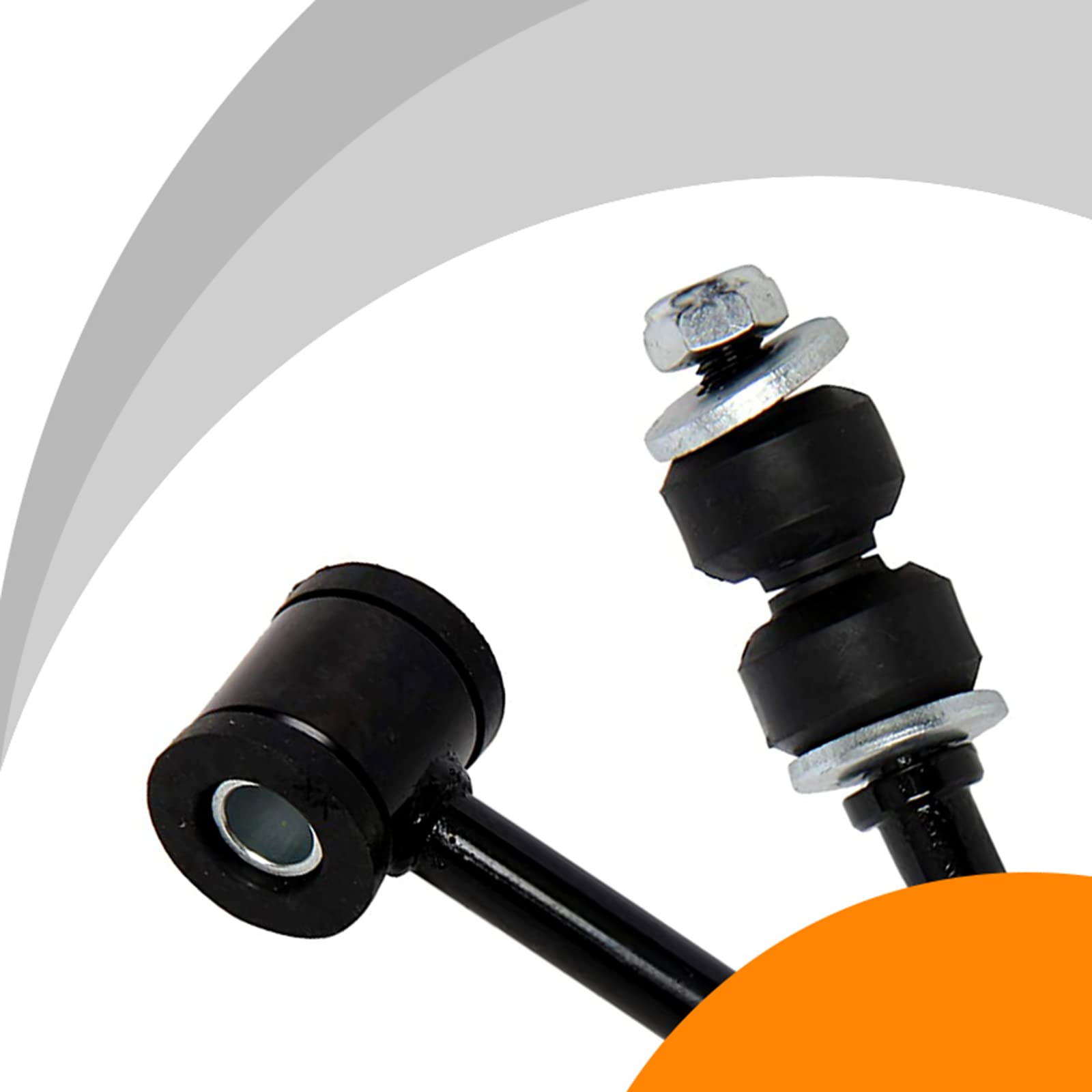 K3174 Front Sway Bar End Link Compatible With 1991-2001 Cherokee 1991-1992 Comanch 1993-1995 Grand Cherokee,Pair Driver And Pass
