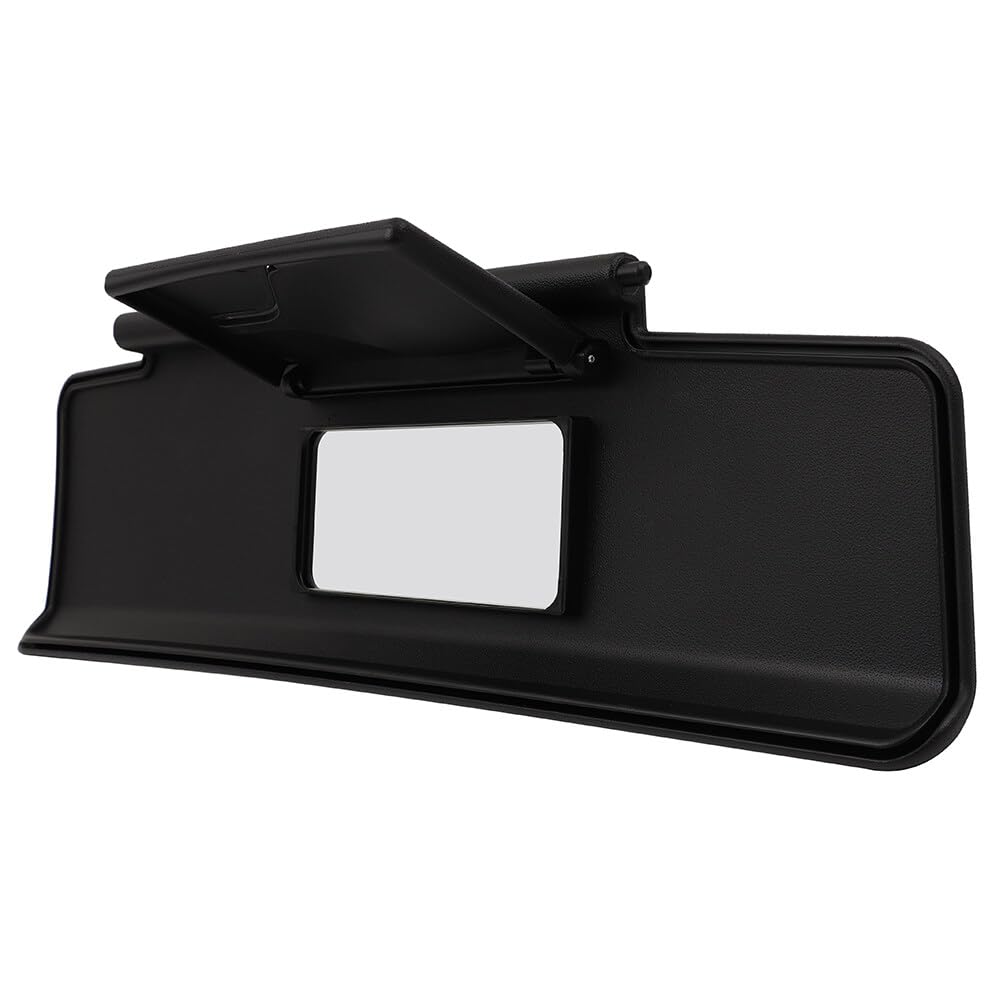 Scitoo Black Right Passenger Side Sun Visor Compatible For Mazda Mx-5 Miata 2006-2015, Car Sun Visor Without Sunroof Without Lig