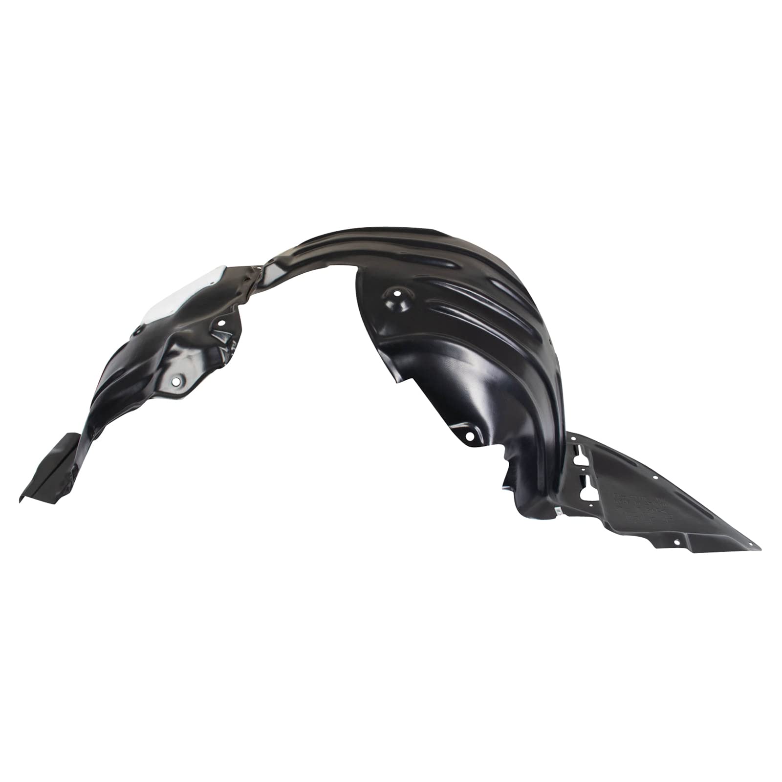 Trq Front Inner Fender Liner Set Compatible With 2018-2021 Mazda 6 Ma1248151 Ma1249151