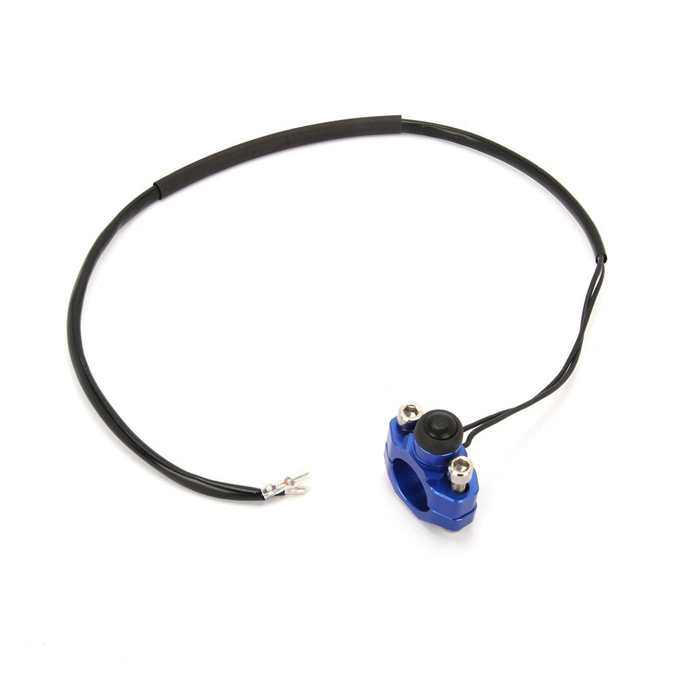 Jfg Racing Cnc Universal Motorcycle Engine Stop Start Kill Switch Button With Mounting Backplate For Yz250 Yz450 Wr250 Wr450 - B