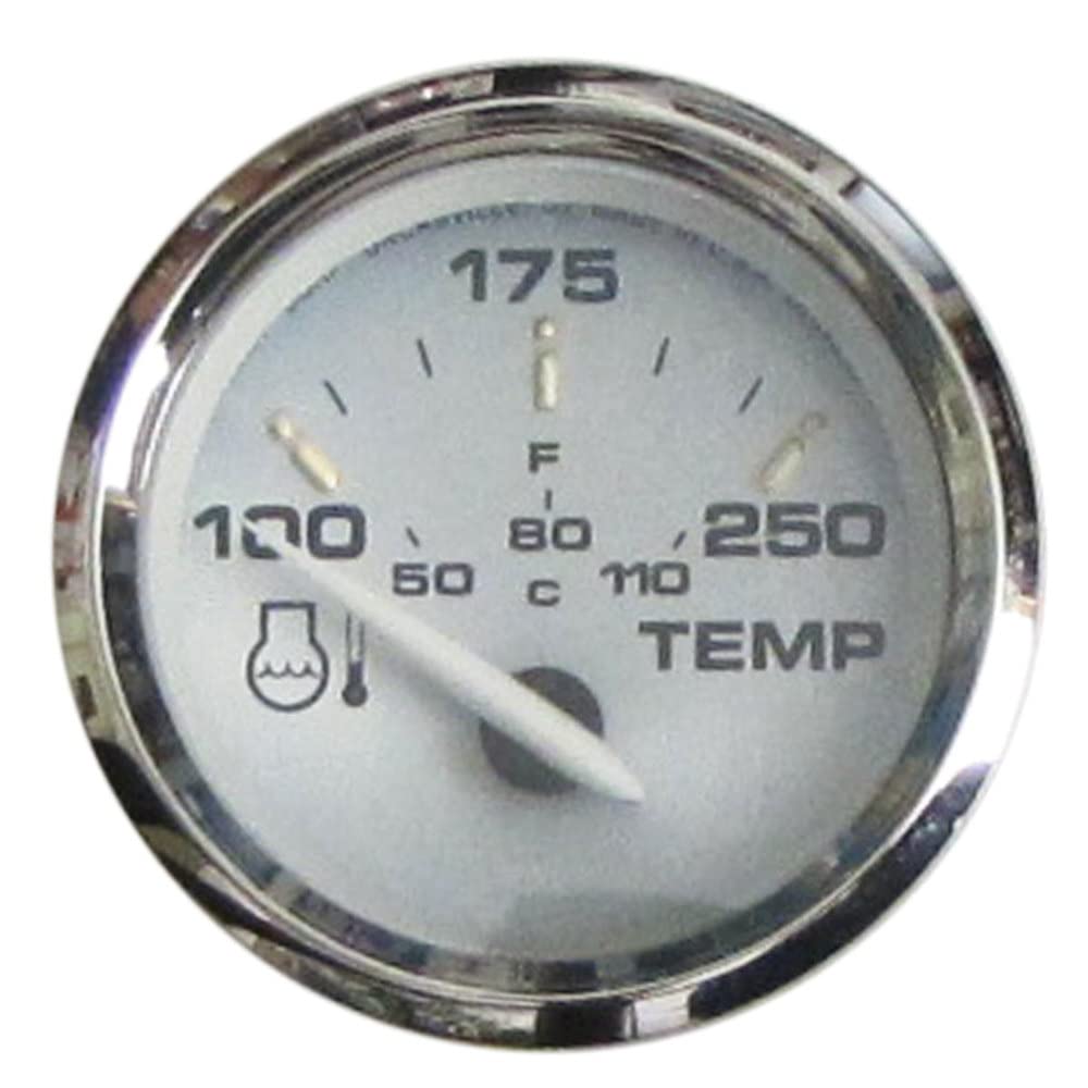Faria Beede Instruments 19003 Kronos Water Temperature Gauge (100-250°F) - 2'