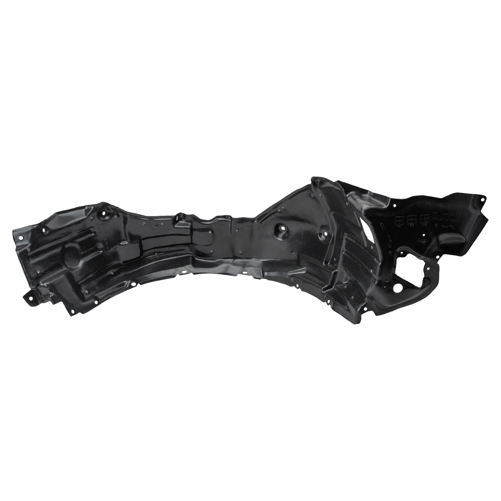 Trq Front Inner Fender Liner Set Compatible With 2006-2008 Lexus Is250 Is350 Lx1250112 Lx1251112