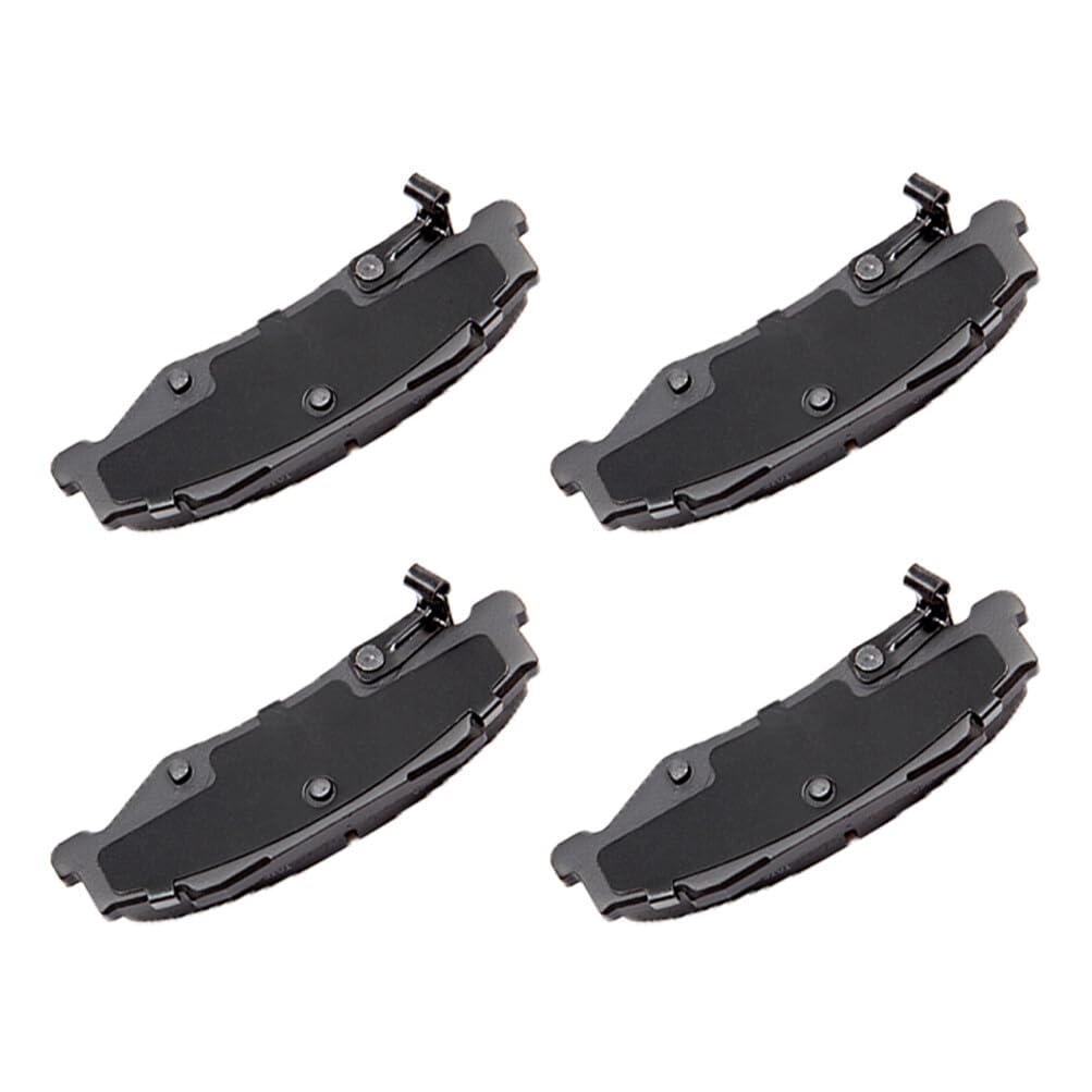 Cciyu D732 Rear Semi-Metallic Disc Brake Pads Kit For Cadillac Xlr 2004-2009,For Chevrolet Corvette 1997-2004 2006-2013 4Pcs