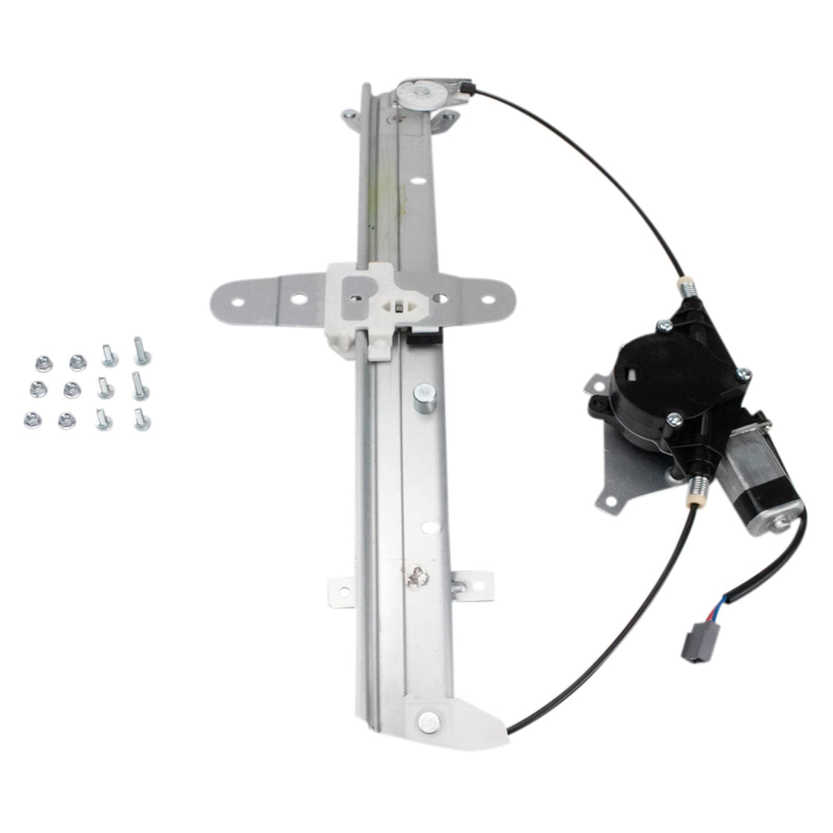 Trq Rear Right Power Window Regulator & Motor Assembly Passenger Side Compatible With 1998-2011 Lincoln Town Car