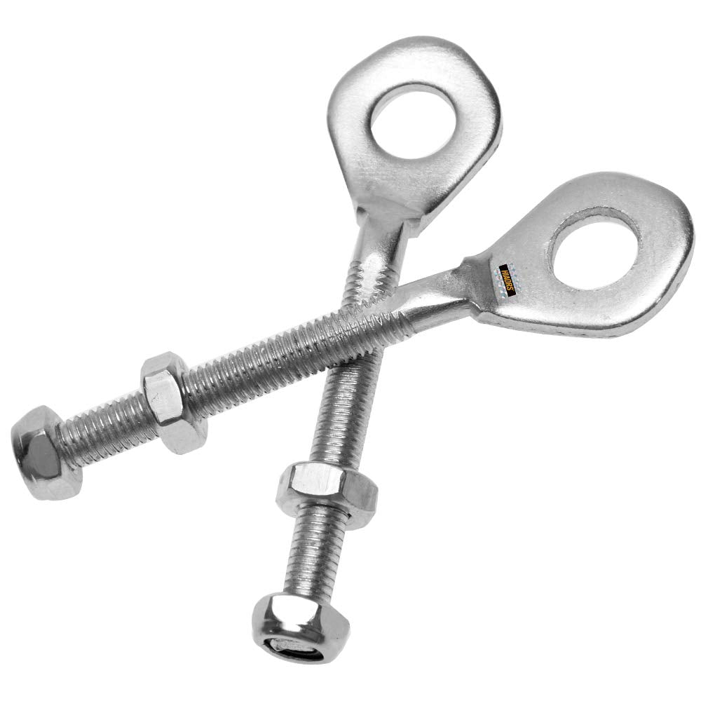 HIAORS Chain Axle Adjuster Adjusters for 50cc 70cc 90cc 110cc 125cc 250cc Buyang TaoTao Kazuma Chinese Coolster Kazuma Peace ATV