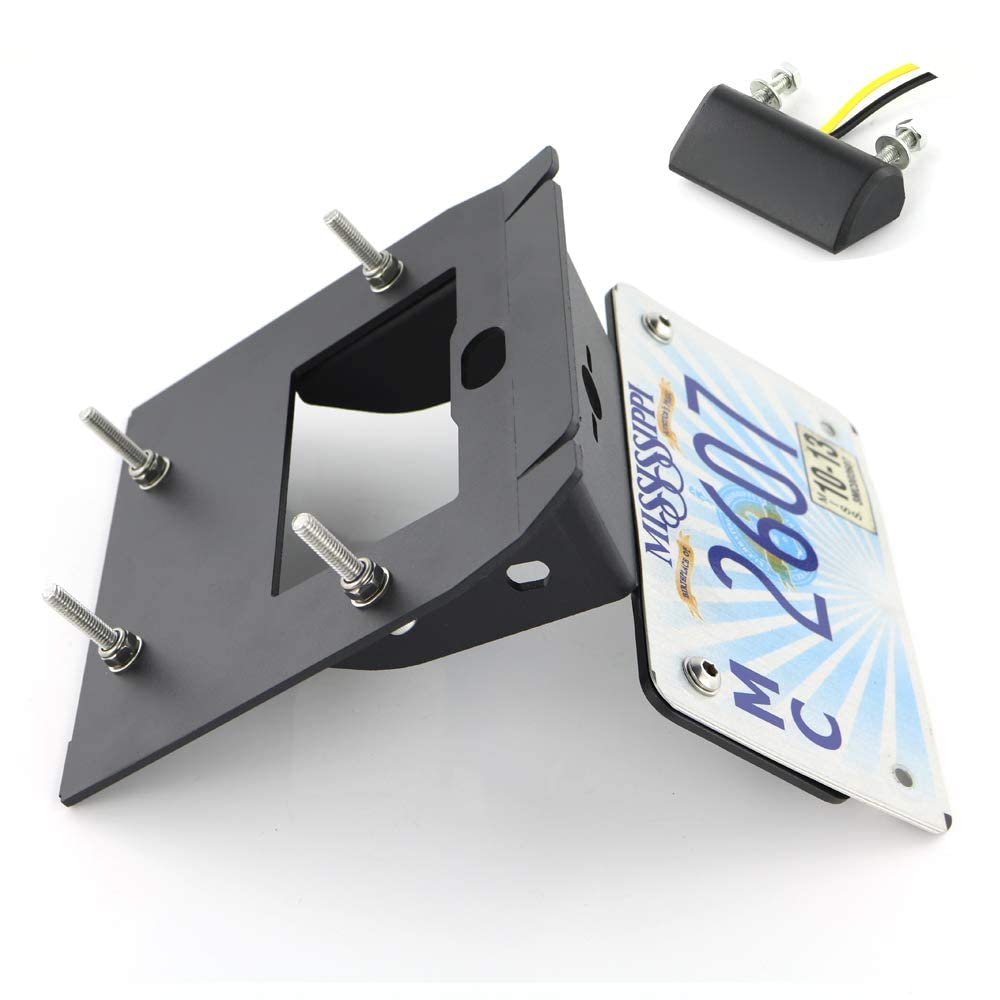 Xitomer For Grom Fender Eliminator Fit For Grom 2017 2018 2019 2020 Msx125 Grom, With Led License Plate Light, Compatible With Oem/Stock Turn Signal (Black)