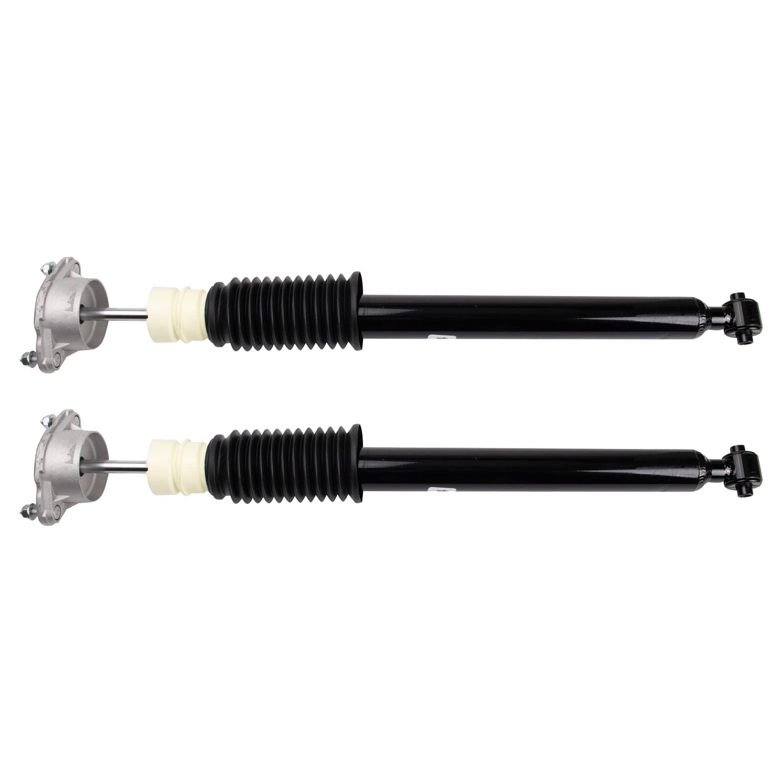 Trq Rear Shock Absorber Set Compatible With 2013-2015 Mercedes-Benz Glk250 2010-2015 Glk350