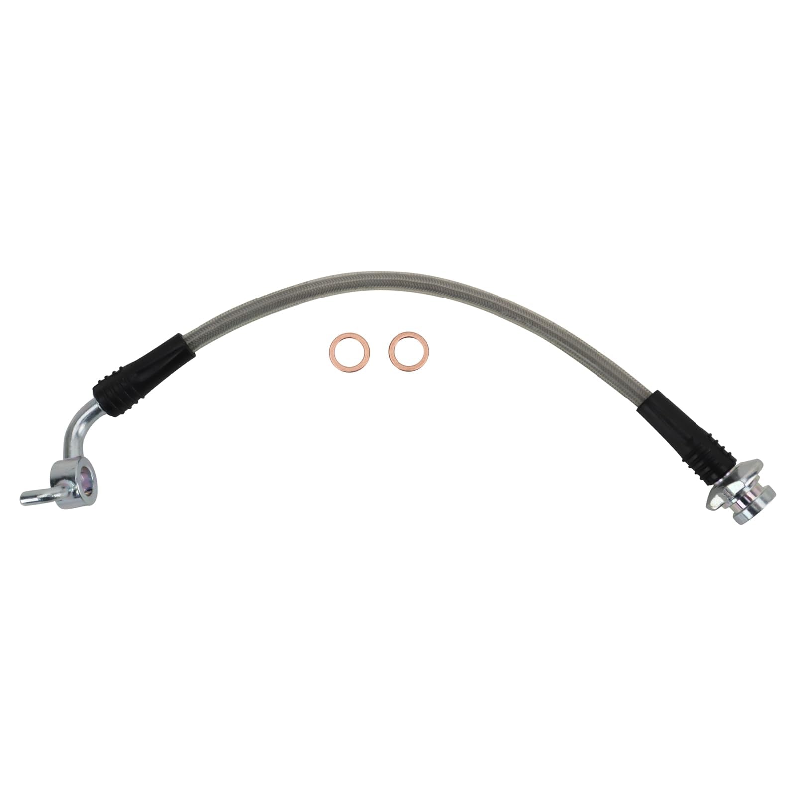 Trq Rear Performance Brake Hose Set Compatible With 2002-2006 Nissan Altima 2004-2008 Maxima