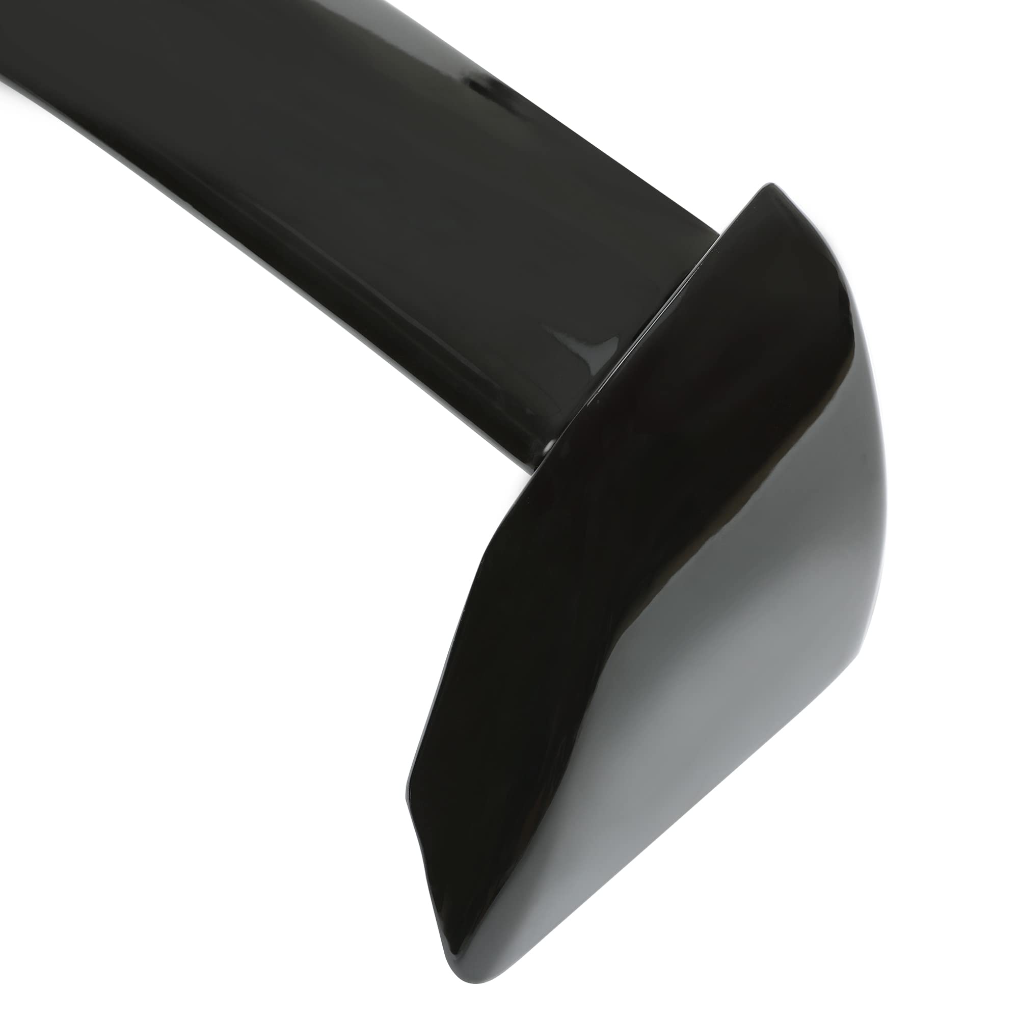 HECASA Roof Spoiler Compatible with 2002-2007 Subaru Impreza WRX STI Rear Window Spoiler Roof Top Wing - Glossy Black