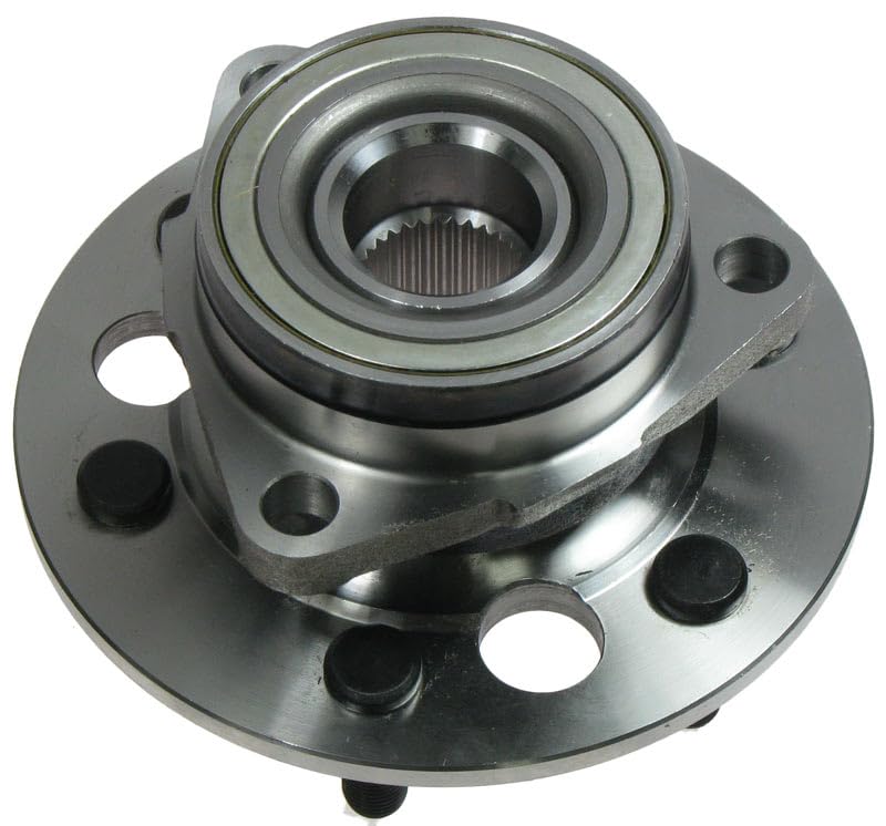 Trq Front Wheel Bearing & Hub Assembly With Abs Sensor Compatible With 1988-1991 Chevrolet K1500 Gmc