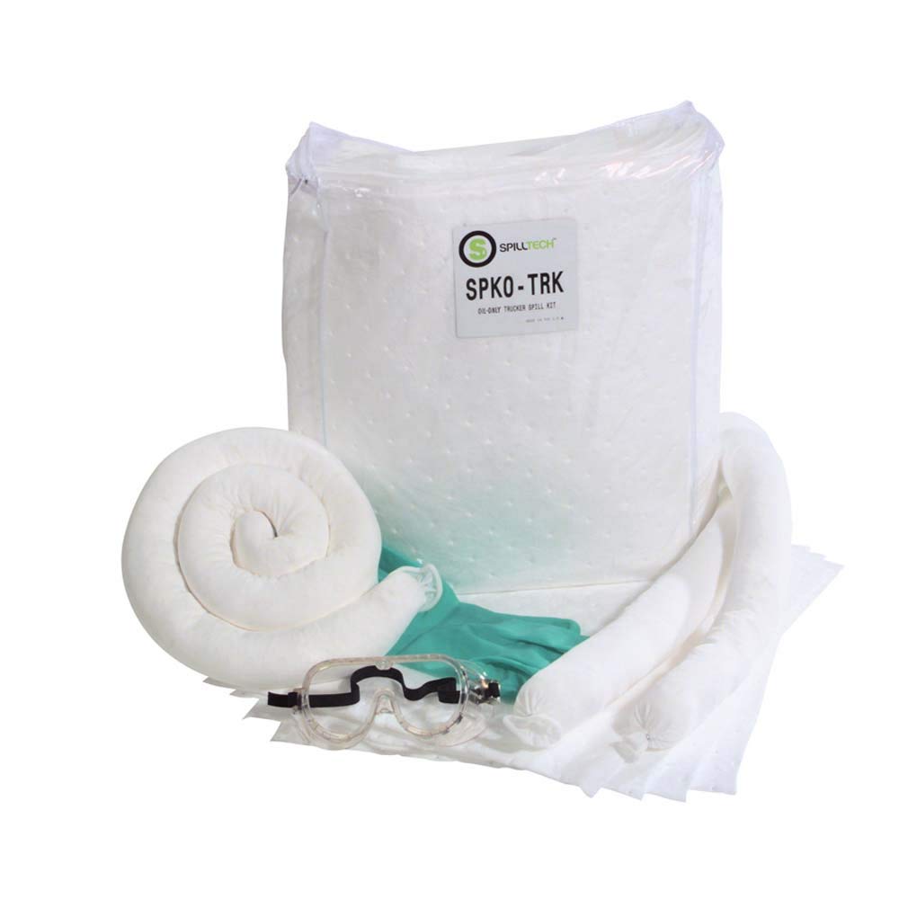 Spilltech Oil-Only Trucker Spill Kit, 28 Pieces (Spko-Trk)