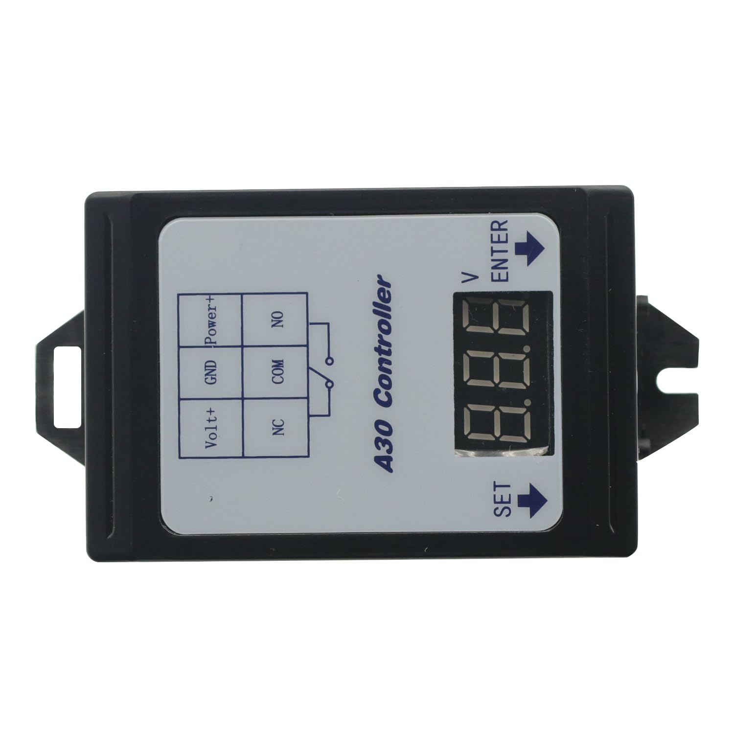Voltage Monitor Module, DC 0-99.9V Delay Relay Controller Board for Overvoltage Undervoltage Control Voltage Detection