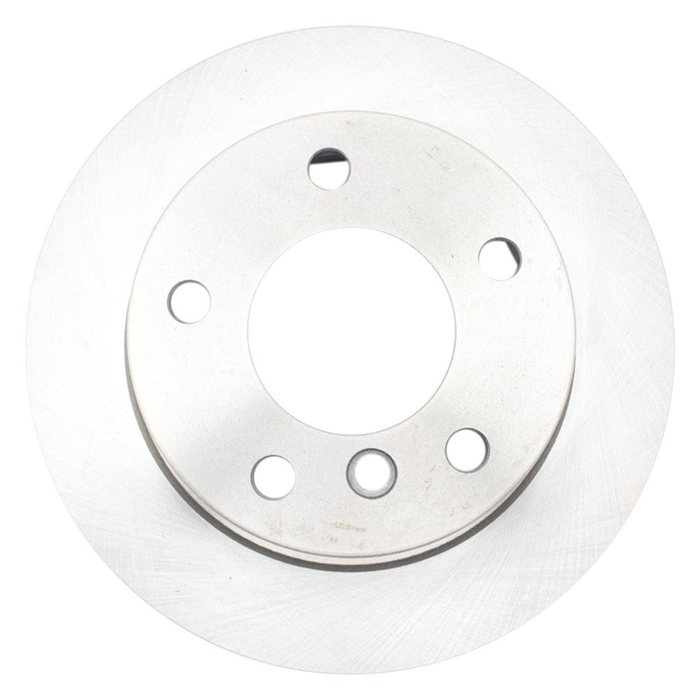 Trq Rear Brake Rotors Set Solid Compatible With 2003-2005 Bmw Z4