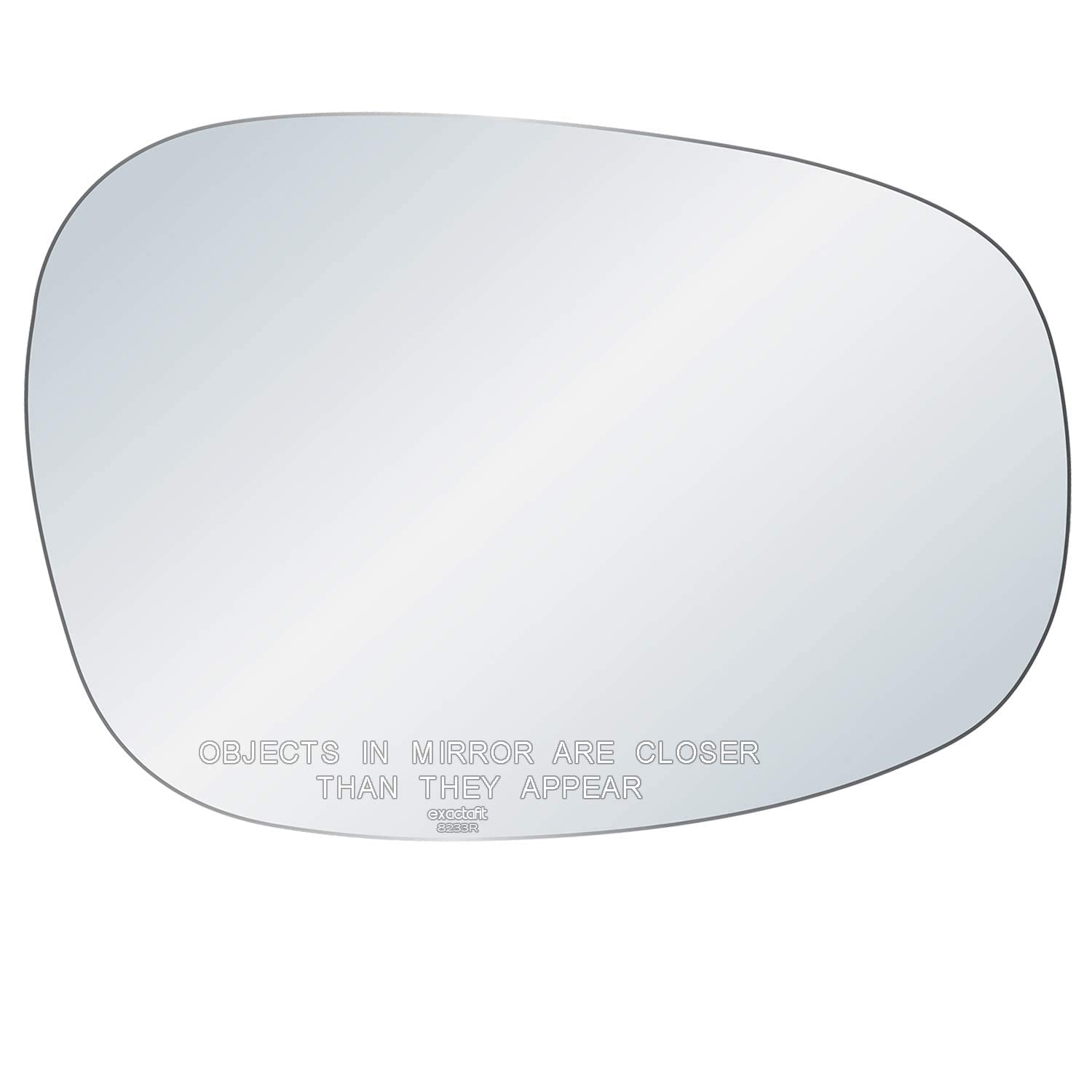 exactafit 8233R Passenger Side Mirror Glass Right Replacement Compatible With BMW 20102013 1 Series, 20092013 3 Series, 20082
