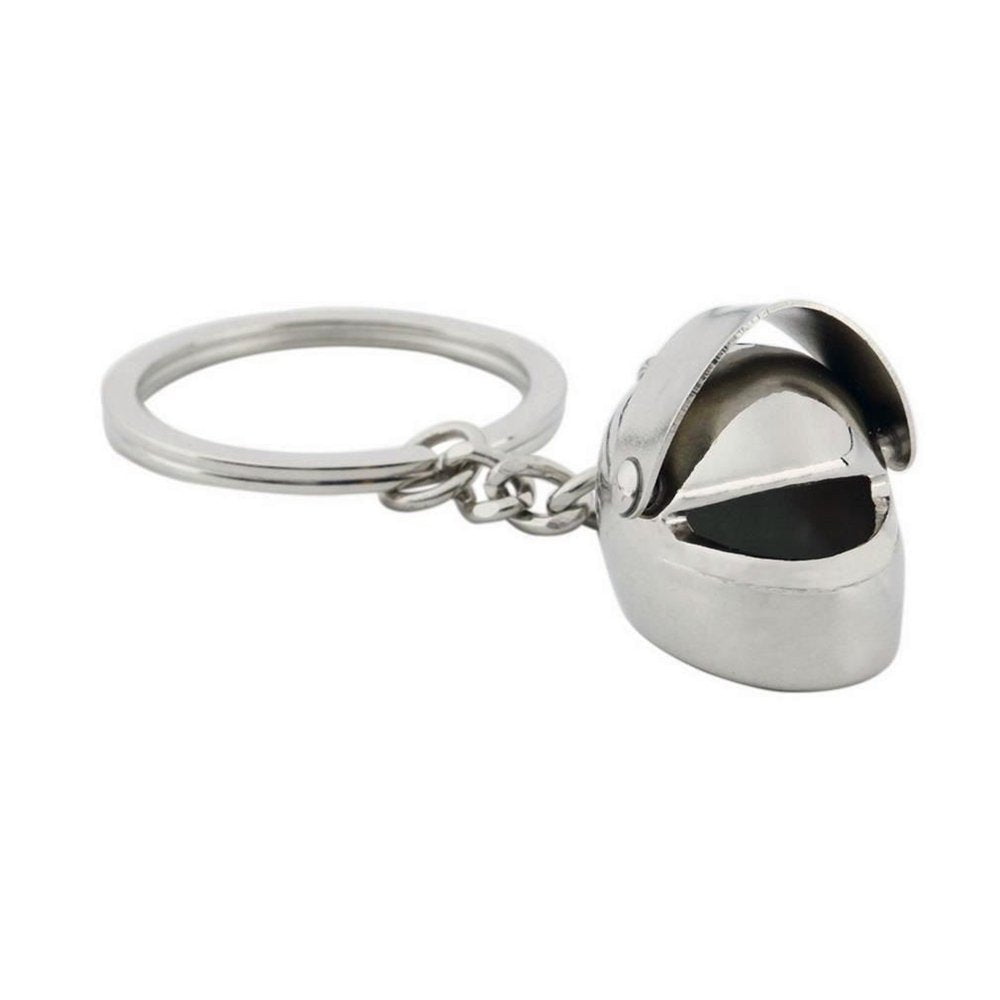 JewelBeauty Mini Motorcycle Helmet Keychain Funny Key Ring Men's Gift Moto Accessories Collection