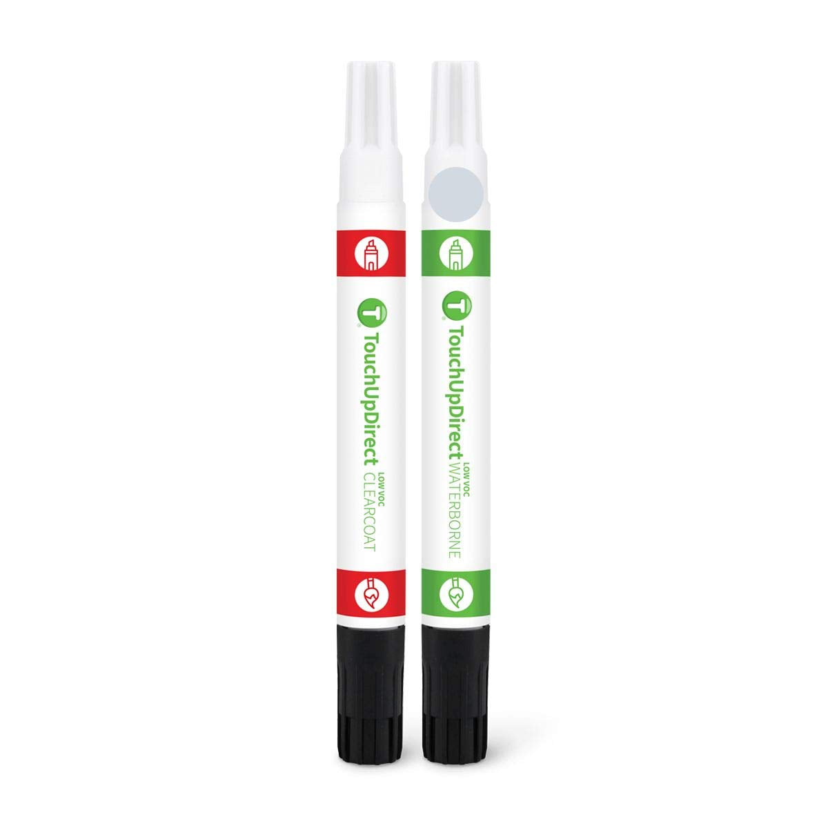TouchUpDirect 92T/X1 92U/X1 Arctic Silver Metallic Compatible with Porsche Exact Match Touch Up Paint Combo - Essential Kit