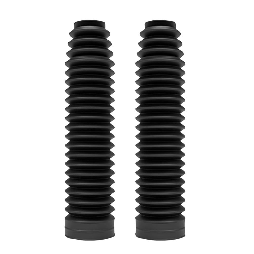 Polisport Fork Boots Black - Fits: Honda Xr200 1981-1984