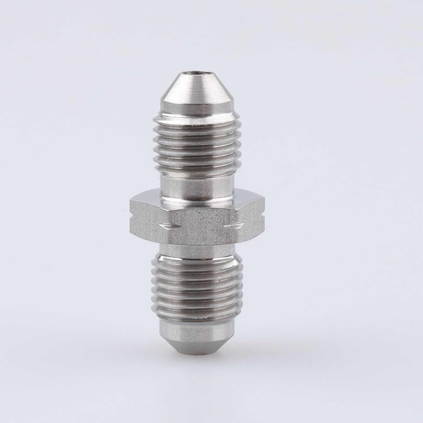 AC PERFORMANCE Stainless Steel -3 AN Male Flare to M10 x 1.0 Brake Hose Fitting Adapter