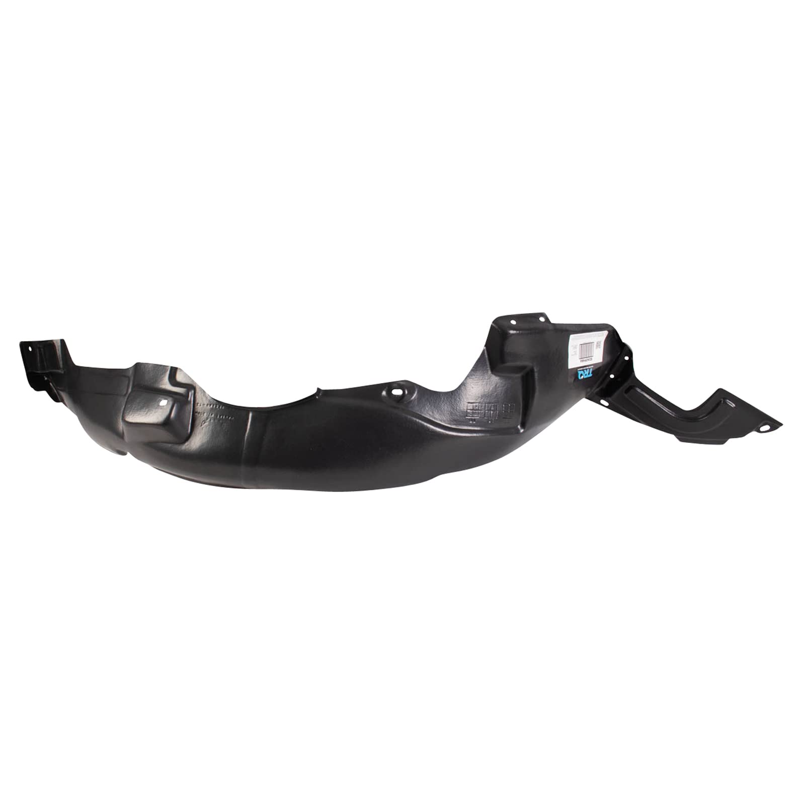 Trq Front Inner Fender Liner Set Compatible With 2009-2010 Hyundai Elantra Hy1248118 Hy1251112