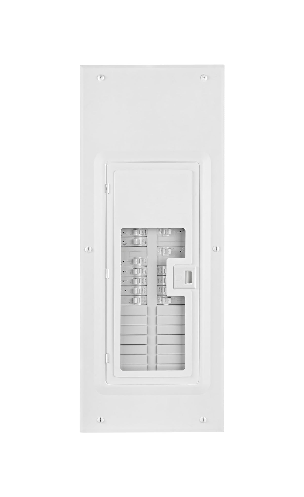 Leviton LDC30-W 30 Space Indoor Load Center Cover and Door with Window, White