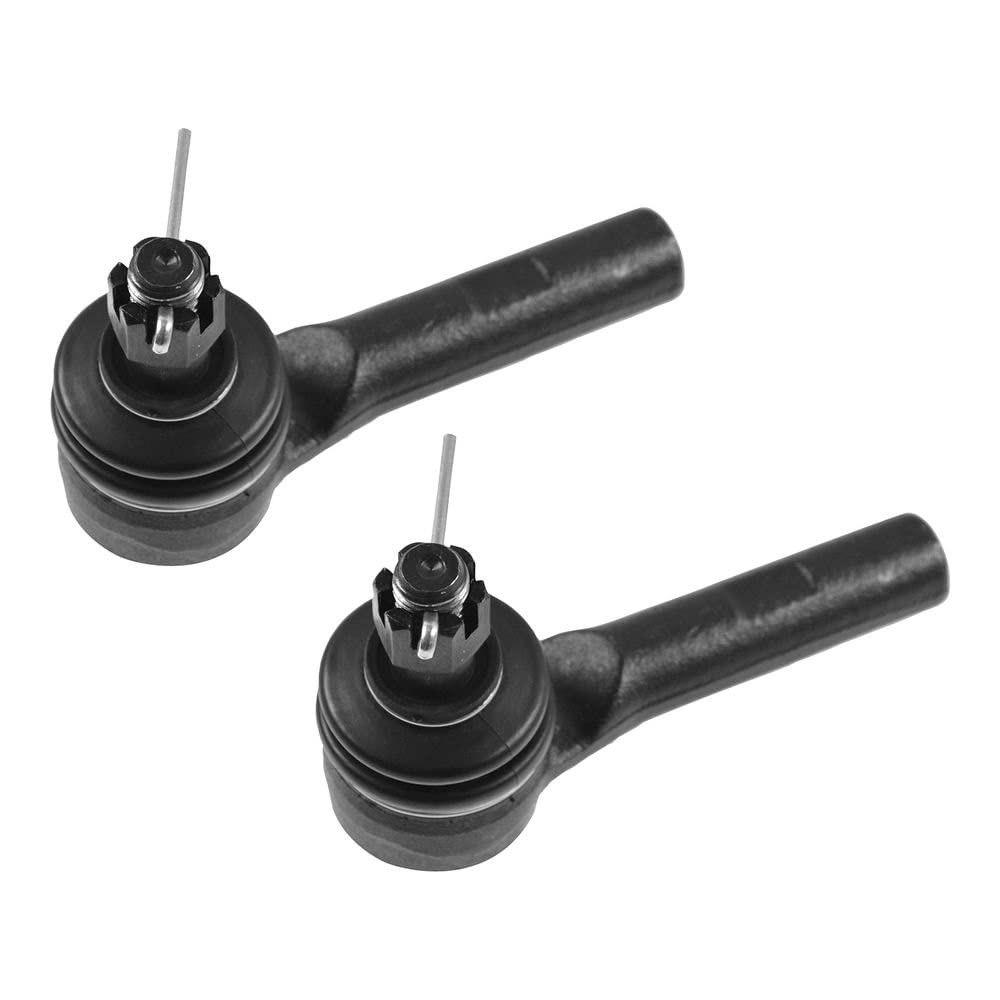 TRQ Front Outer Tie Rod Set Compatible with 2004-2006 Chevrolet Colorado GMC Canyon 2006 Isuzu i-280 i-350
