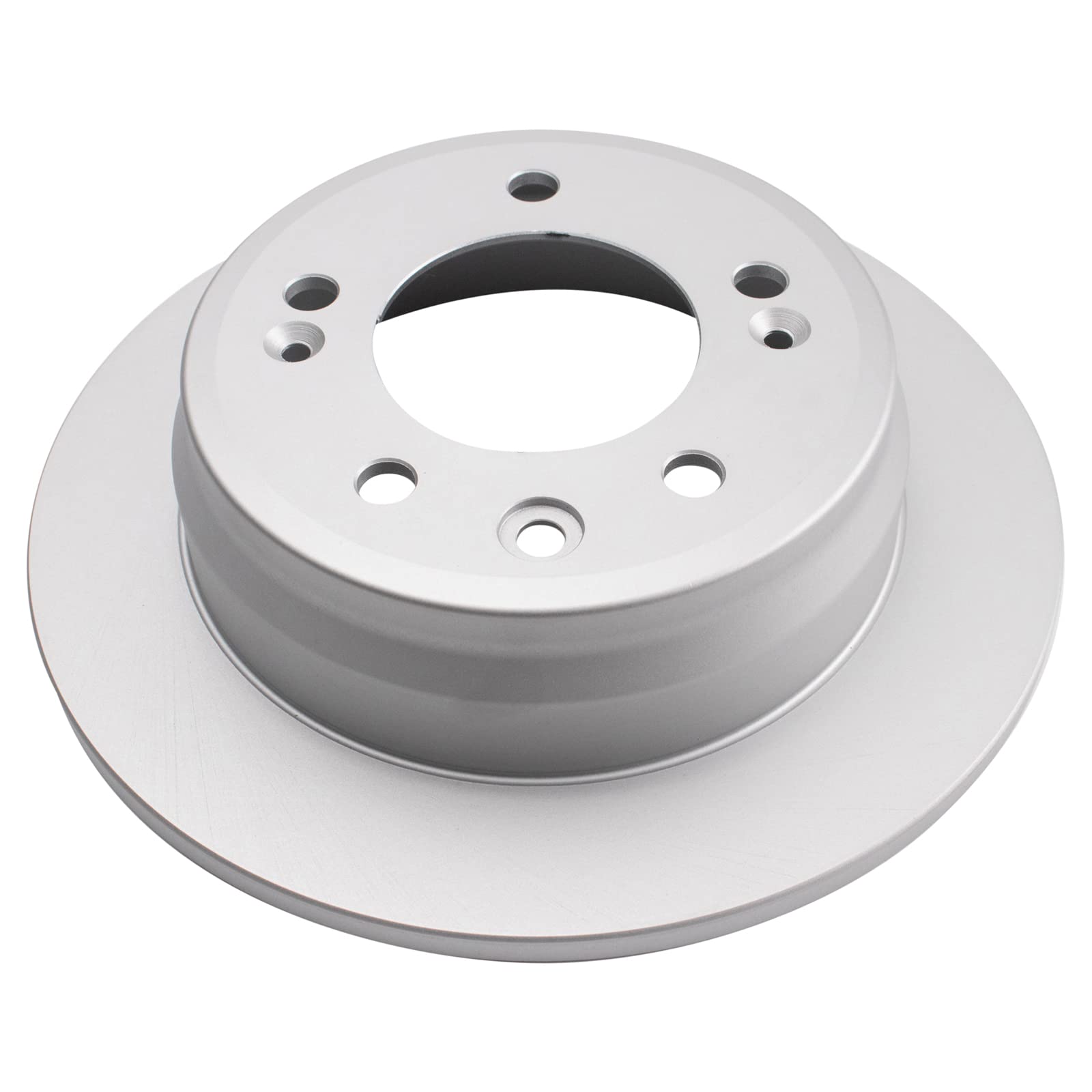 Trq Rear Brake Pad & Rotor Kit Brake Pads Brake Rotor Parking Brake Shoe Set Ceramic Premium G-Coated Compatible With 2010-2015