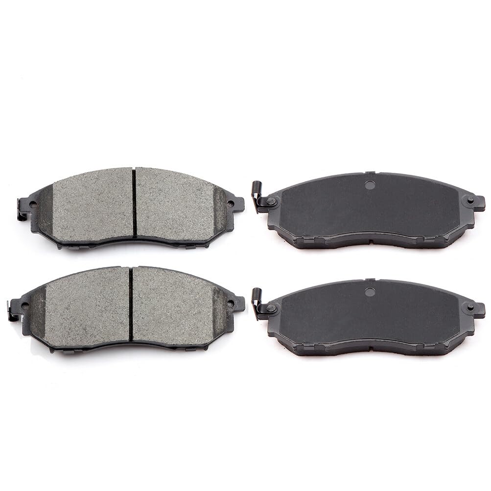 Eccpp D888-7766 Front Ceramic Disc Brake Pad Set Fit For Nissan 350Z 2006-2009,For Nissan 370Z 2009-2018,For Murano 2011-2014,Fo