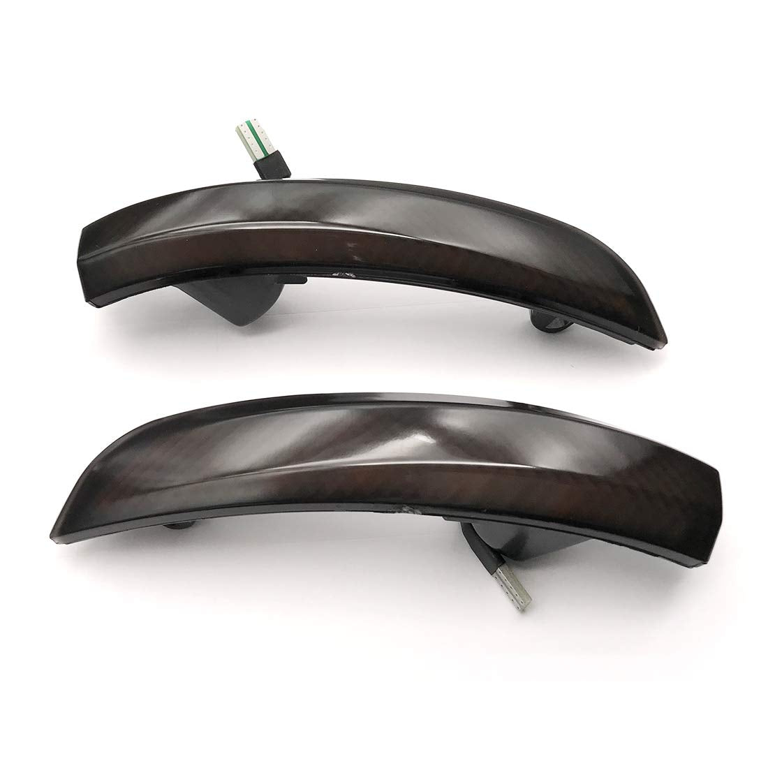 Ruihe Smoked Lens Dynamic Sequential Blink Led Side Mirror Turn Signal Light Strip Assembly Compatible With Fit For Ford Focus 2