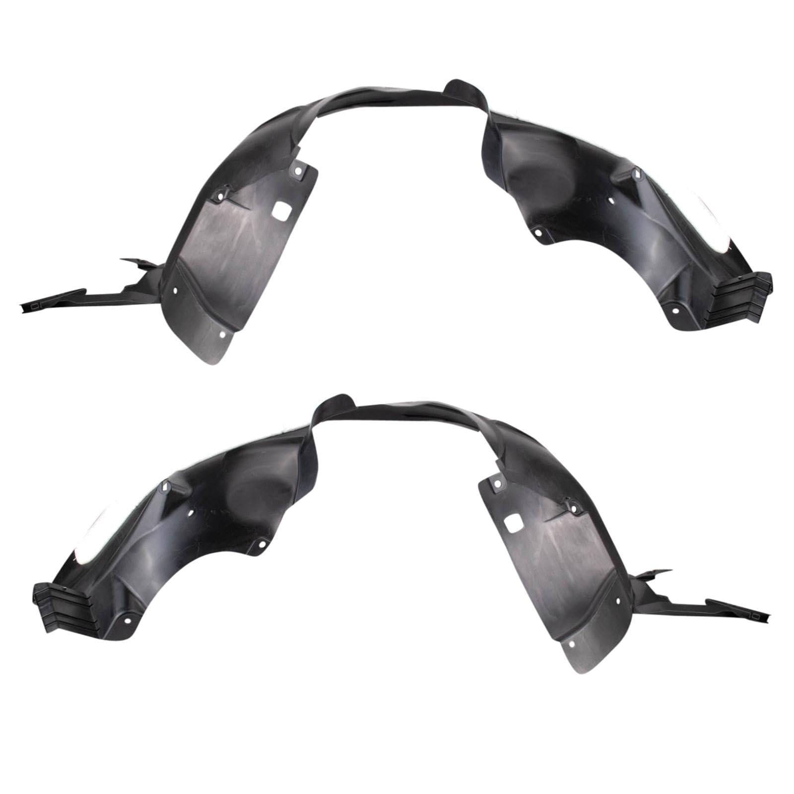 Trq Front Inner Fender Liner Set Compatible With 2017-2020 Chevrolet Trax Gm1248317 Gm1249317