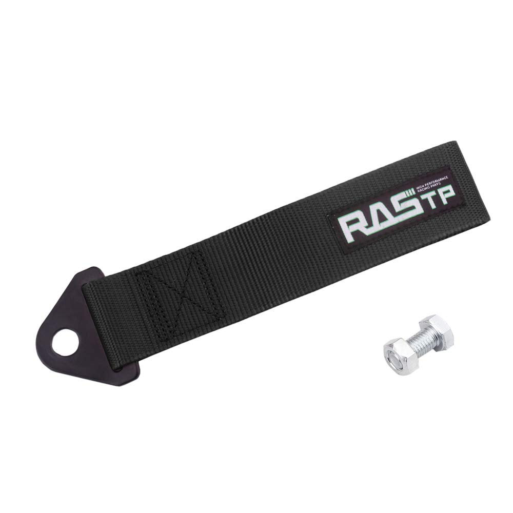 Rastp High Strength Racing Tow Strap (Black)