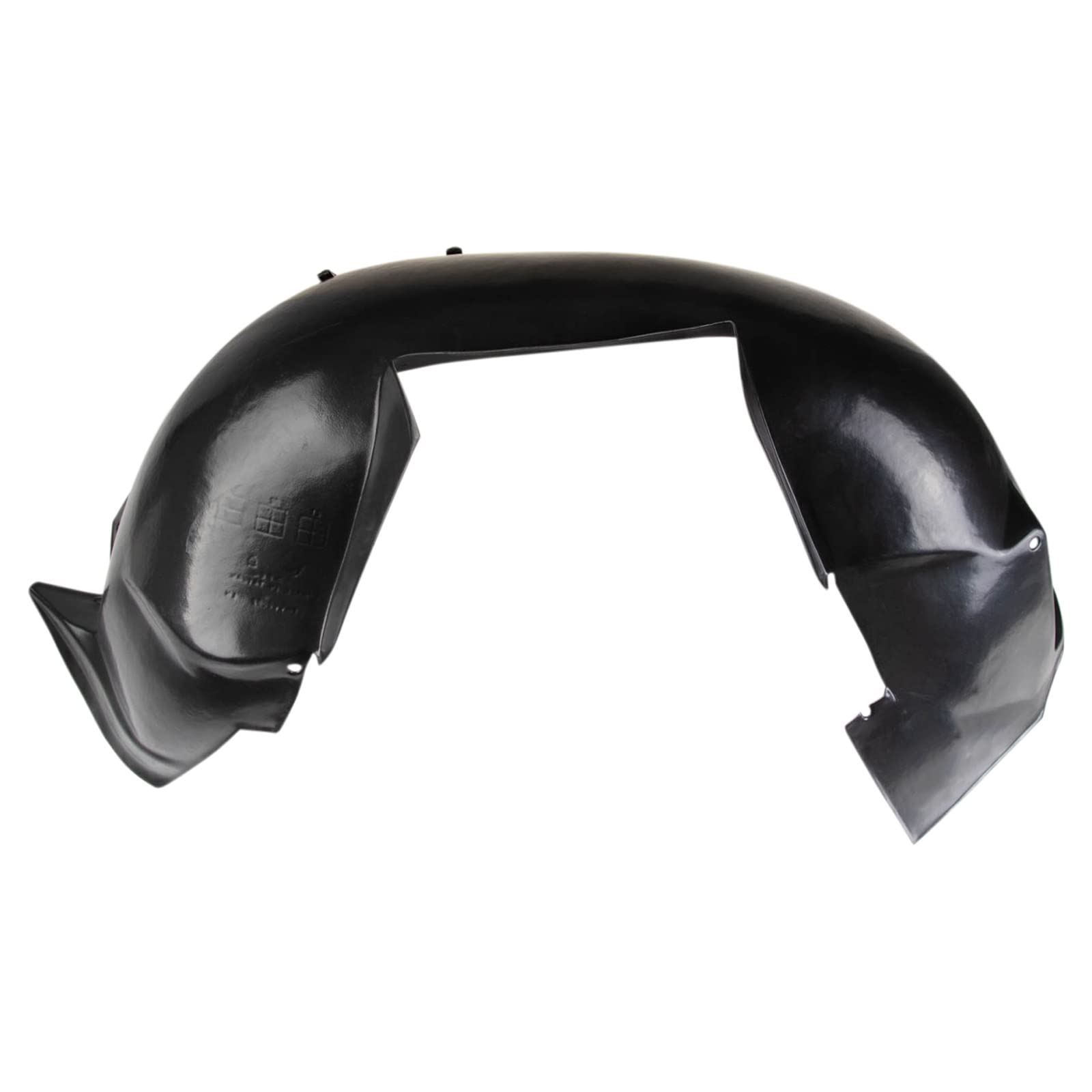 Trq Inner Fender Liner Set Compatible With 1993-1997 Volvo 850 Vo1248101 Vo1249101