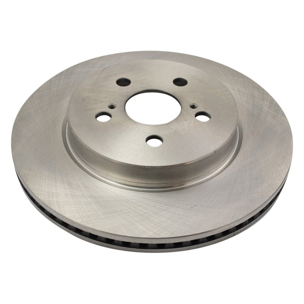 Trq Front Brake Rotors Set Vented Compatible With 2019-2022 Toyota Corolla 2020-2022 Prius Prime