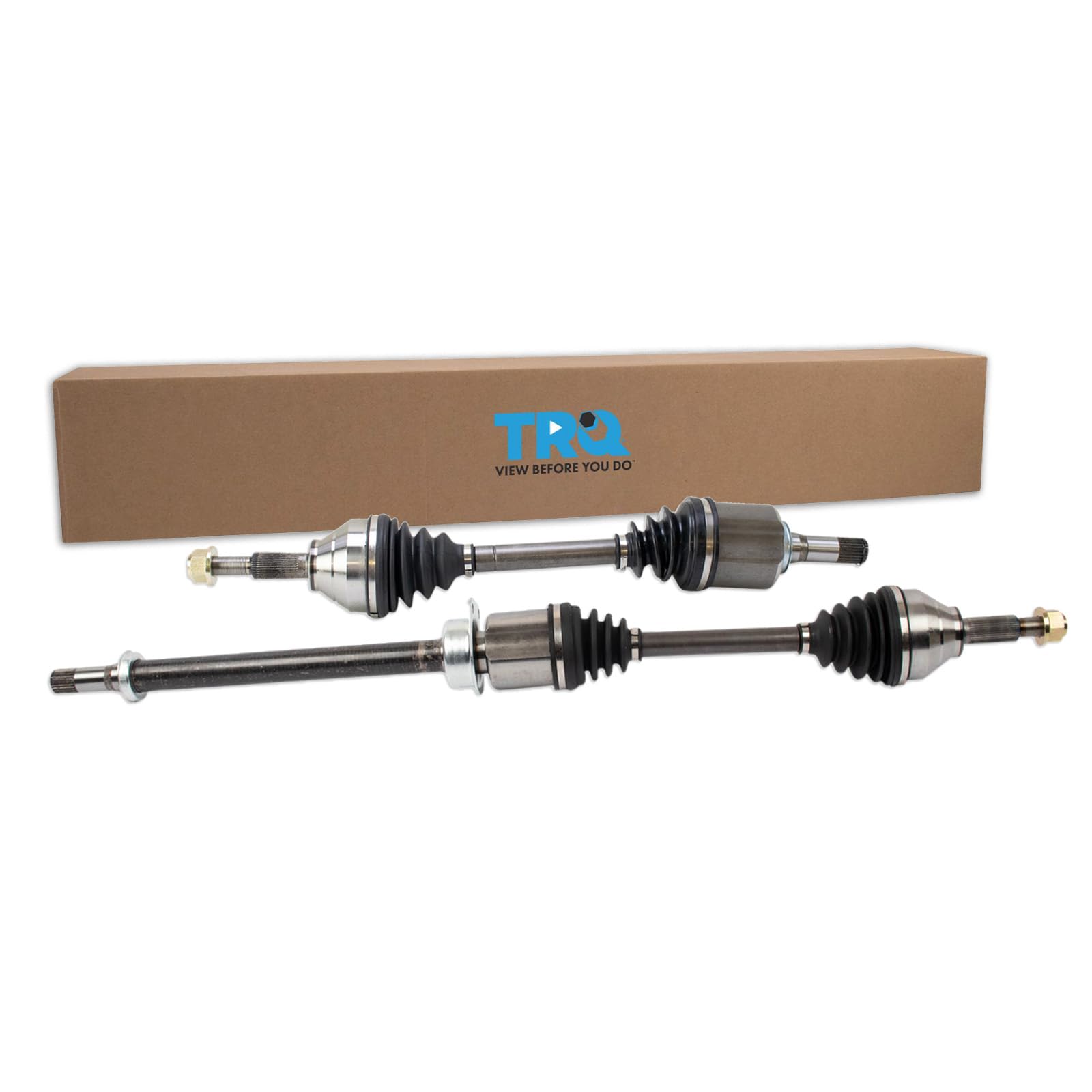 TRQ Front CV Axle Shaft Assembly Set Compatible with 2014-2018 Ford Explorer