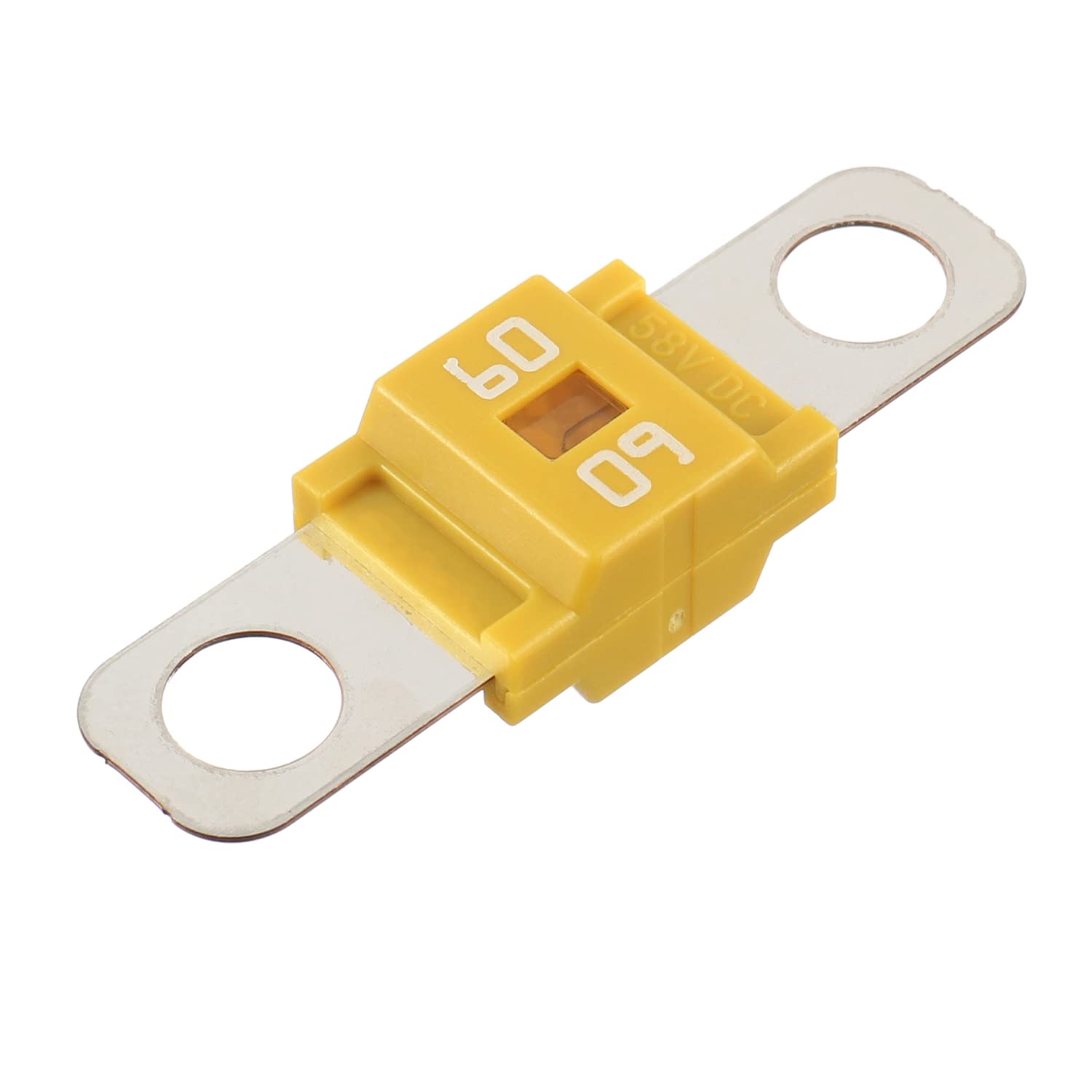 Bojack 60 Amp Ami/Midi Fuse Holders And High Current Bolt-On Midi Fuses 60A For Cars Trucks Vehicles (Pack Of 2