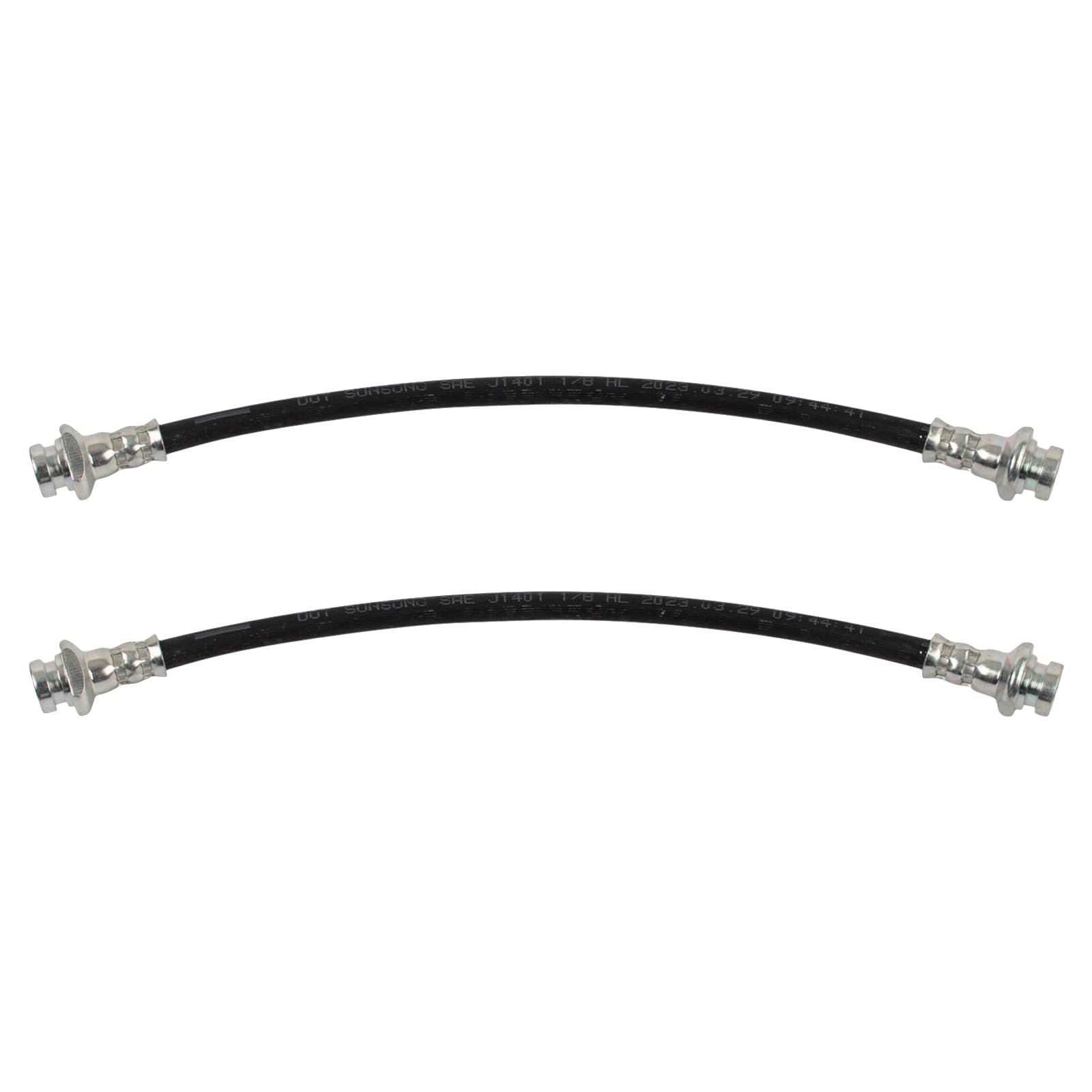 Trq Rear Brake Hose Compatible With 1998 Chevrolet 1989-1997 Geo 1995-2006 Hyundai 86-08 Suzuki