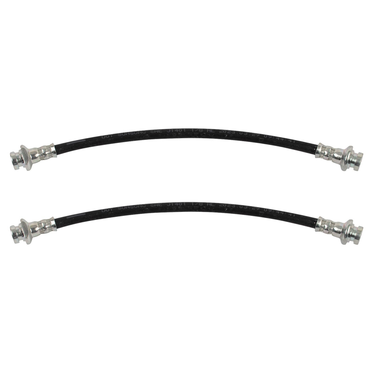Trq Rear Brake Hose Compatible With 1998 Chevrolet 1989-1997 Geo 1995-2006 Hyundai 86-08 Suzuki