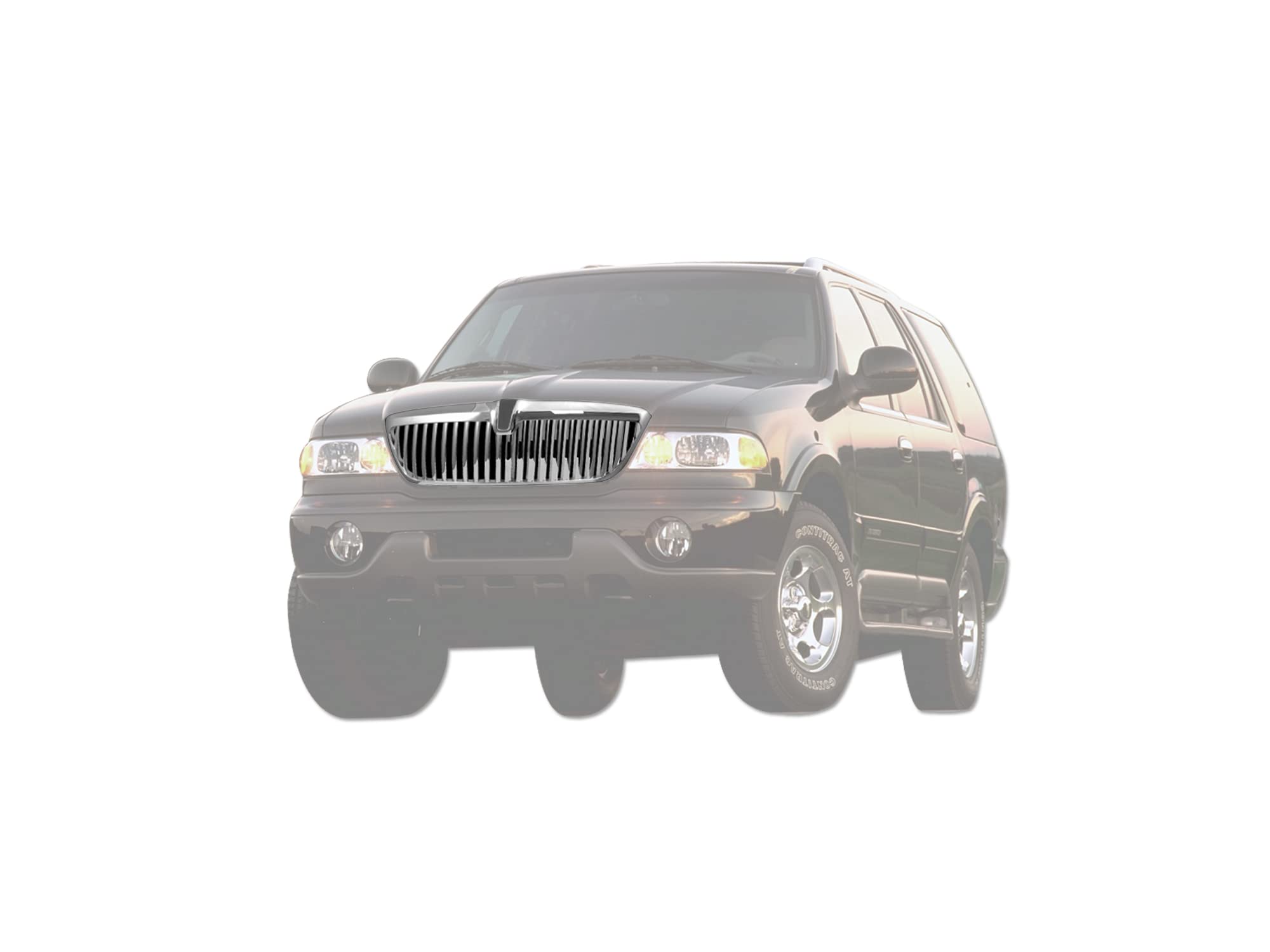 Armordillo 2002-2003 Lincoln Blackwood Vertical Grille Chrome