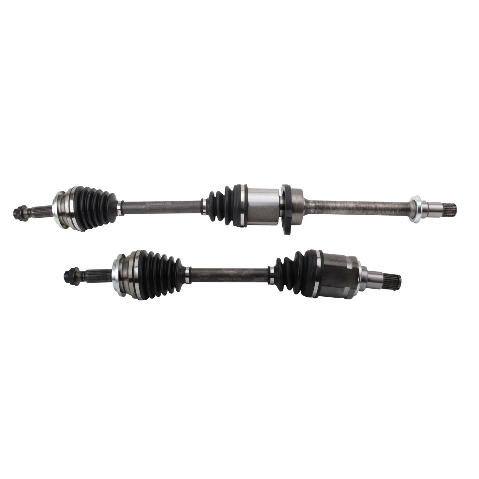 TRQ Front CV Axle Shaft Assembly Set Compatible with 2008-2015 Scion xB