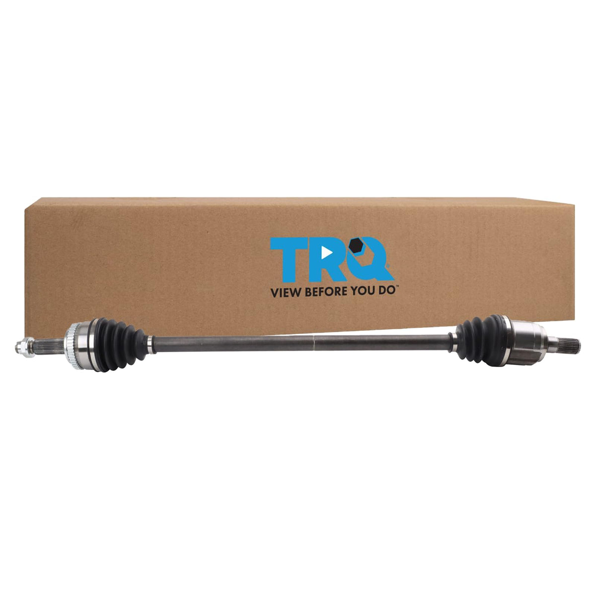 Trq Front Right Cv Axle Shaft Assembly Compatible With 2011-2013 Kia Forte