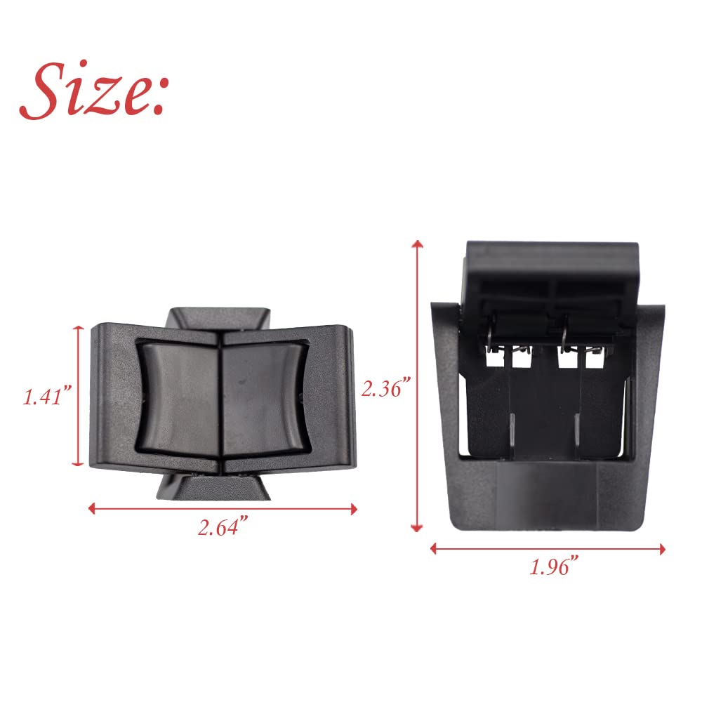 Rlb-Hilon Cup Holder Insert Divider Compatible With Toyota Highlander 2014 2015 2016 2017 2018 2019 2020 Year